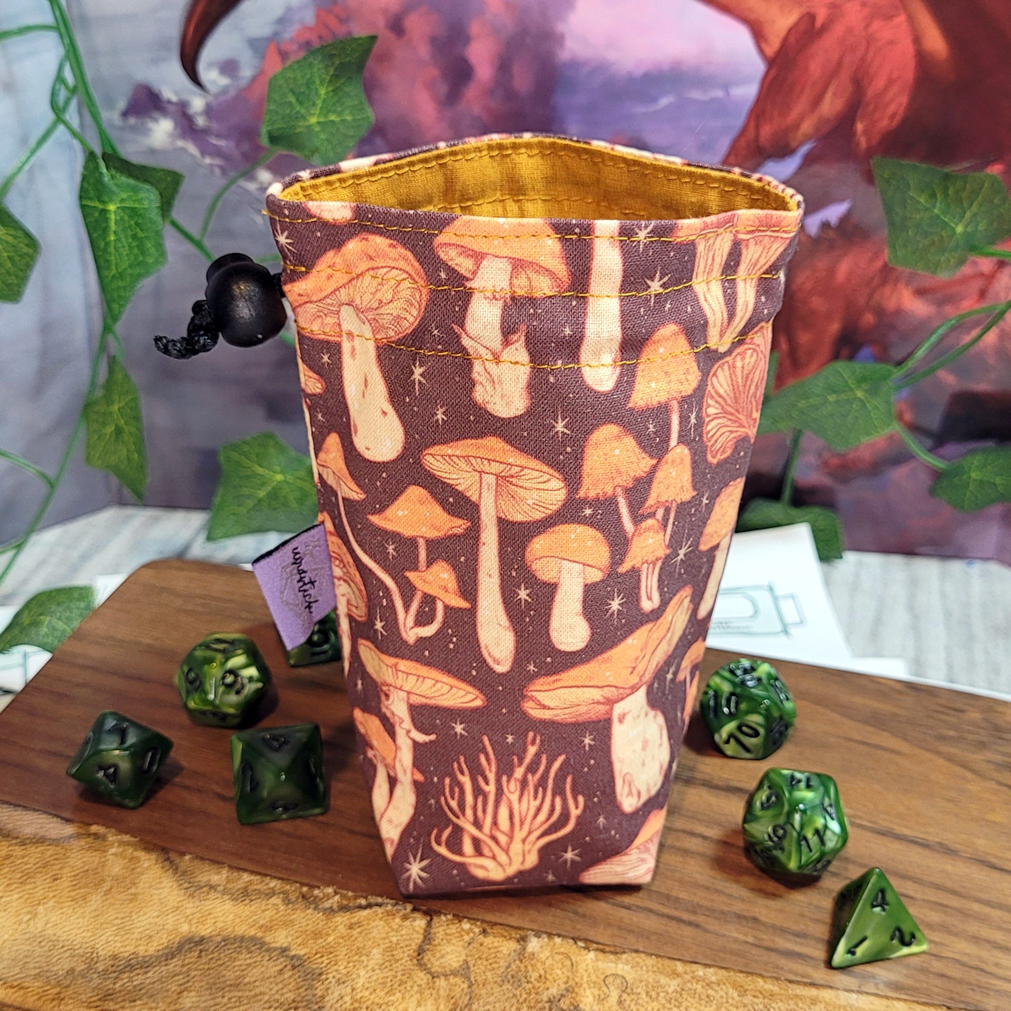 Mushrooms Dice Bag S