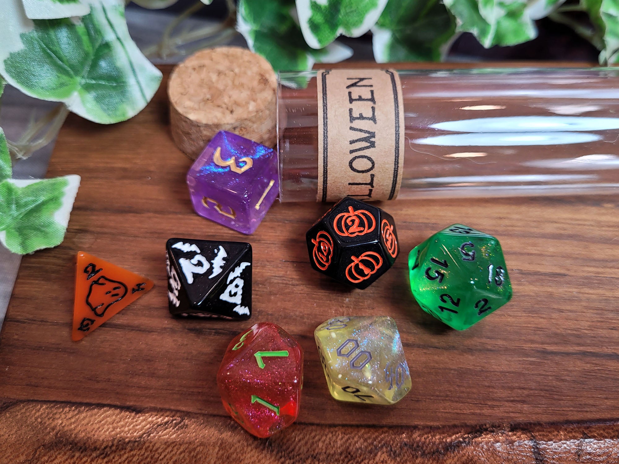 Halloween dice set