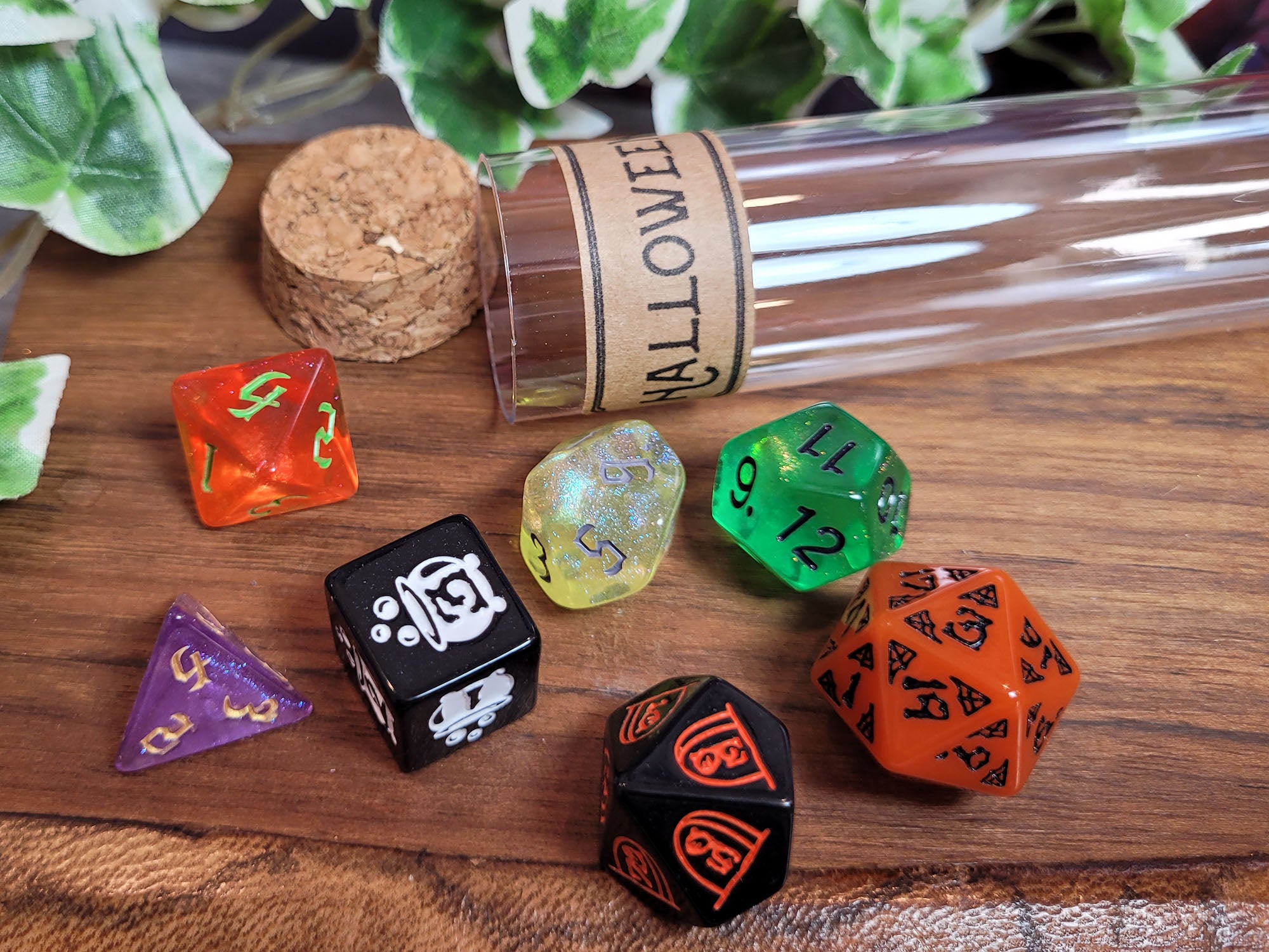Halloween dice set