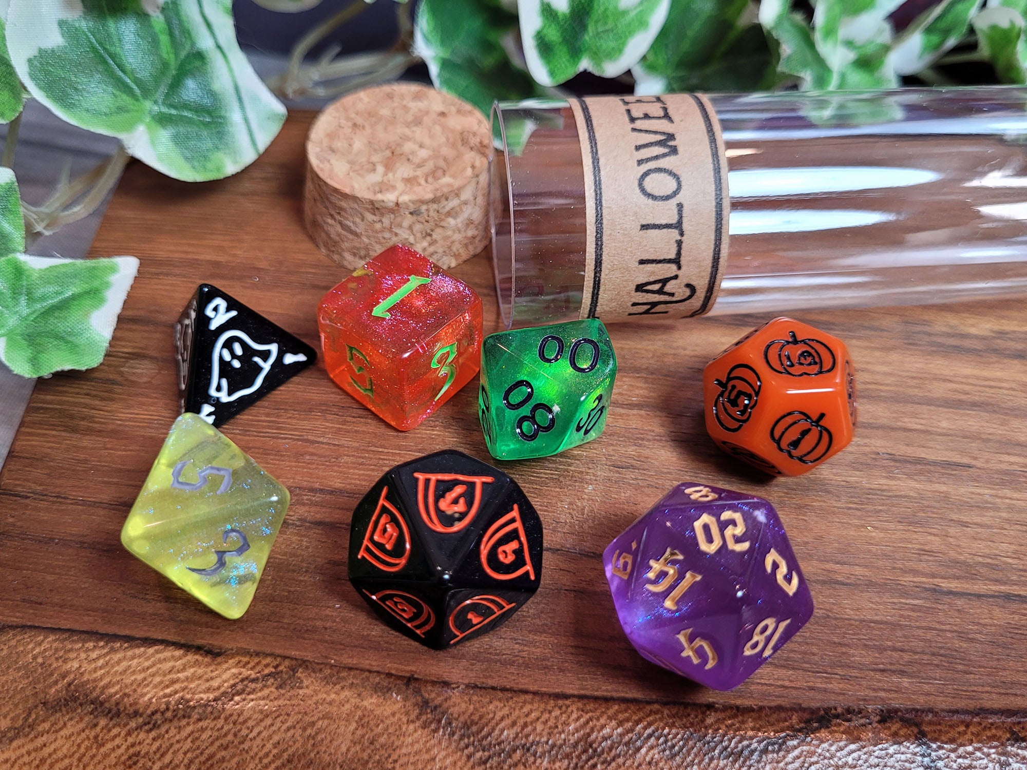 Halloween dice set