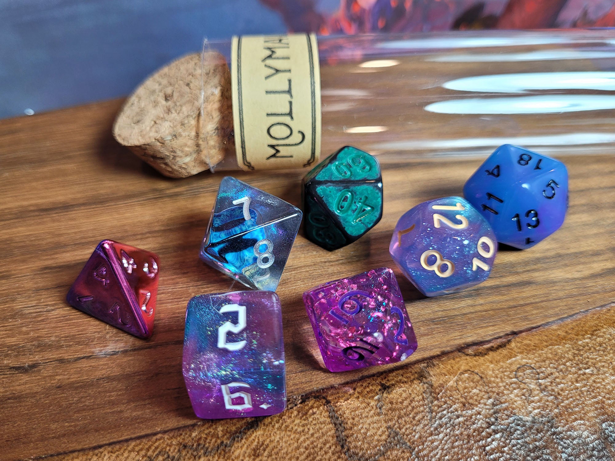 Mollymauk Tealeaf Dice Set