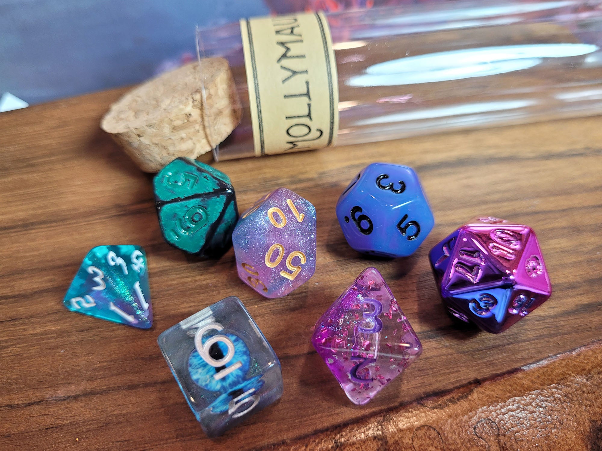 Mollymauk Tealeaf Dice Set