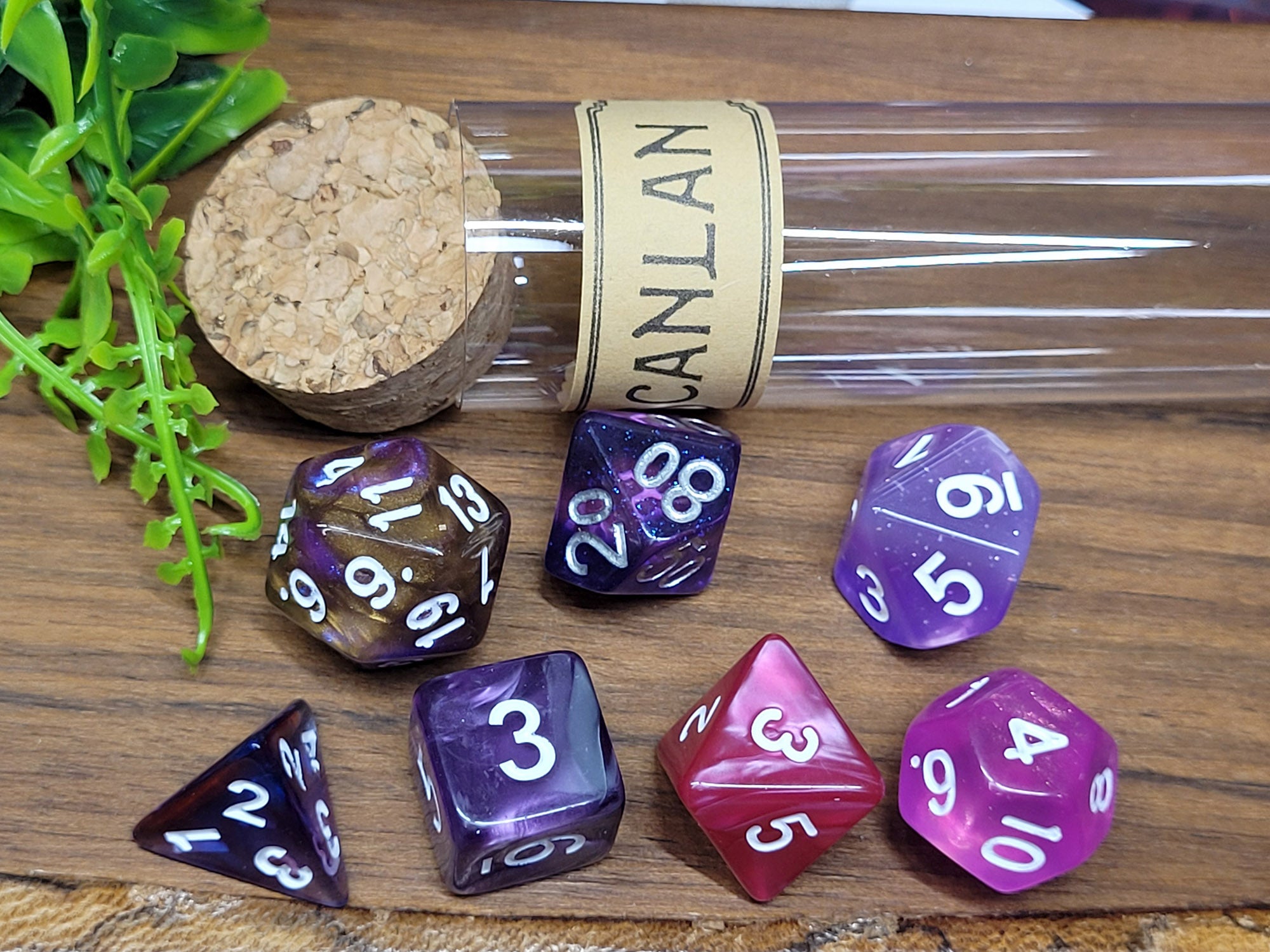 Nott the Brave dice set, dice for pen & paper role play