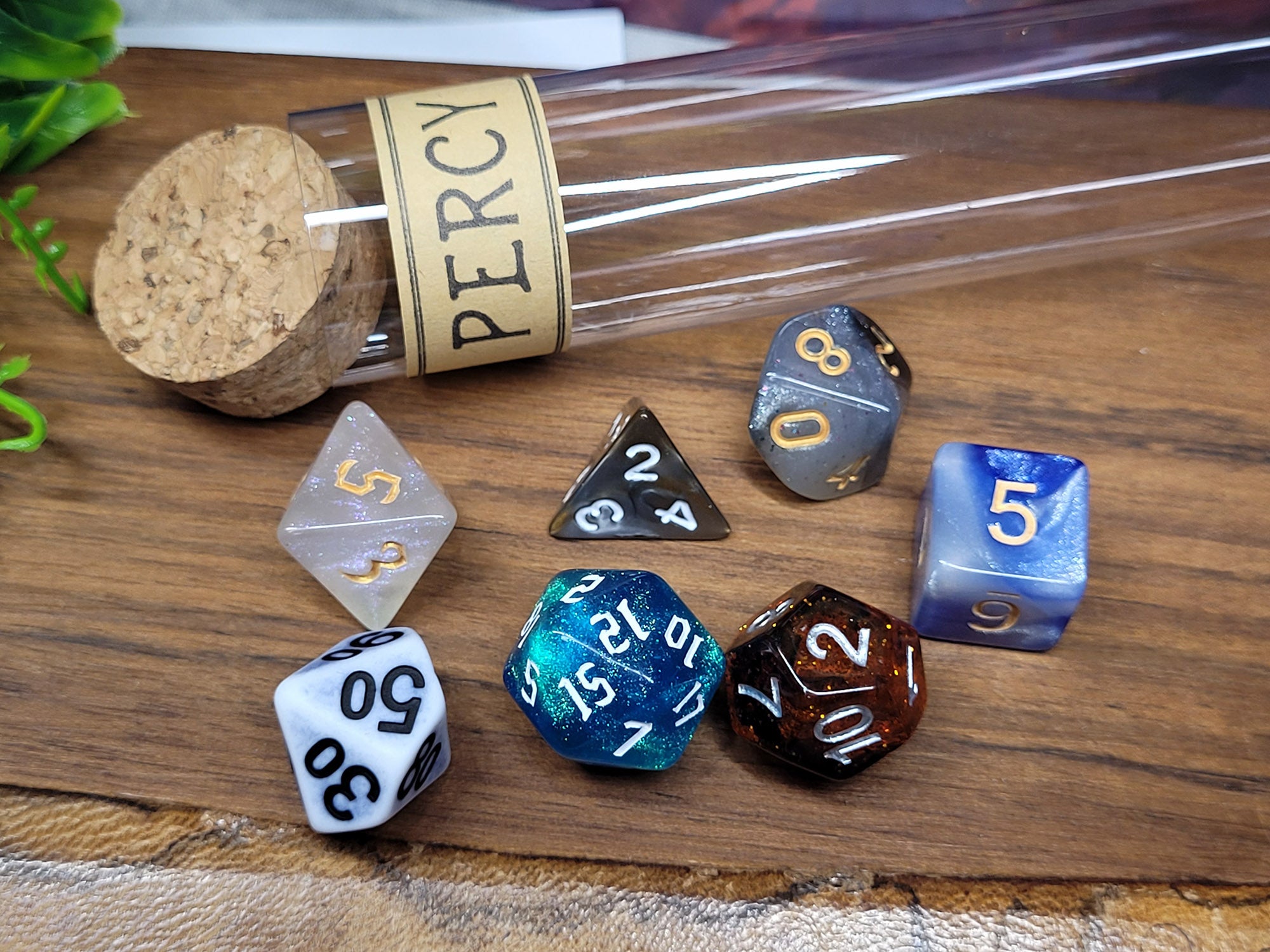 Nott the Brave dice set, dice for pen & paper role play