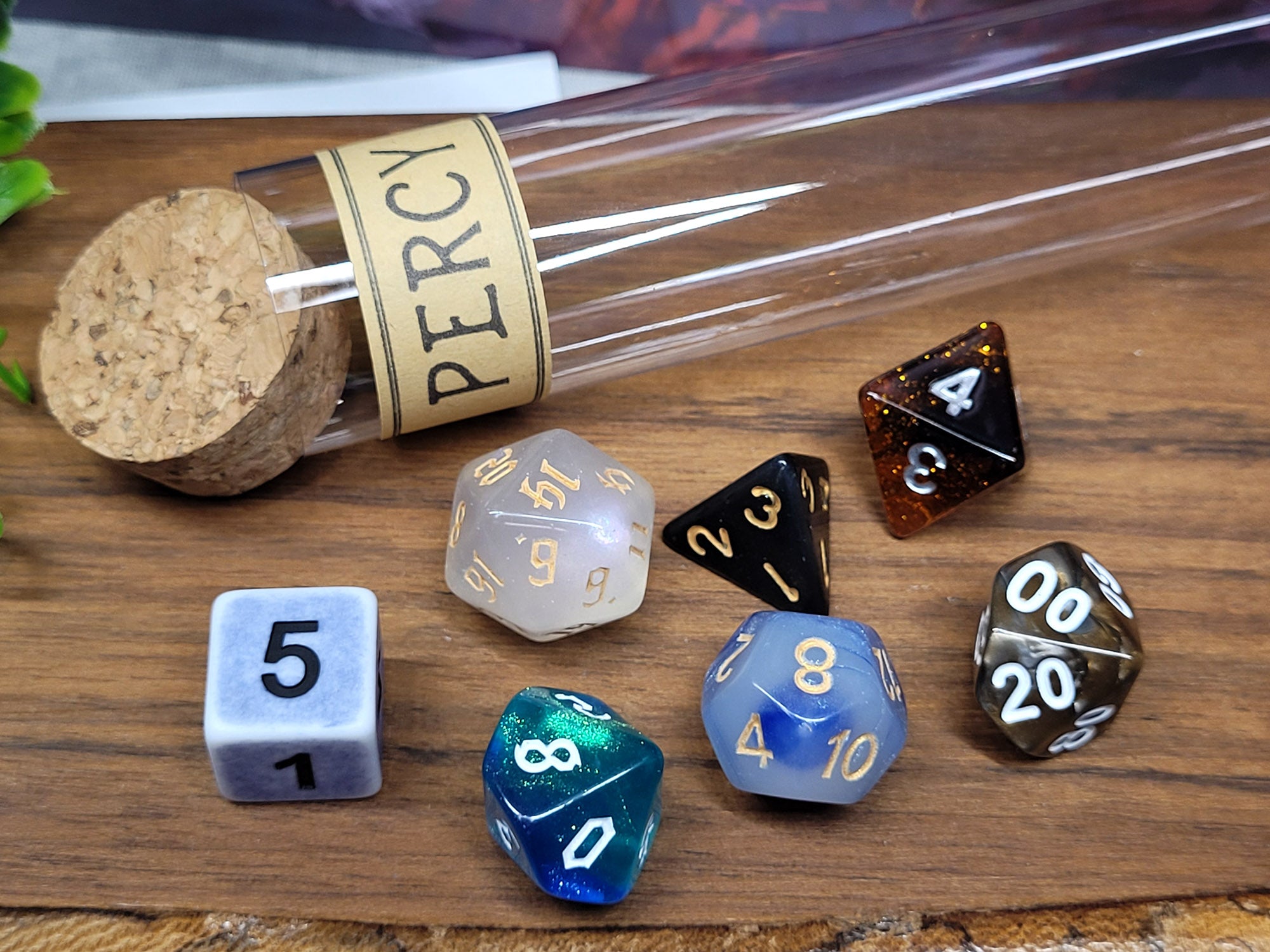 Nott the Brave dice set, dice for pen & paper role play