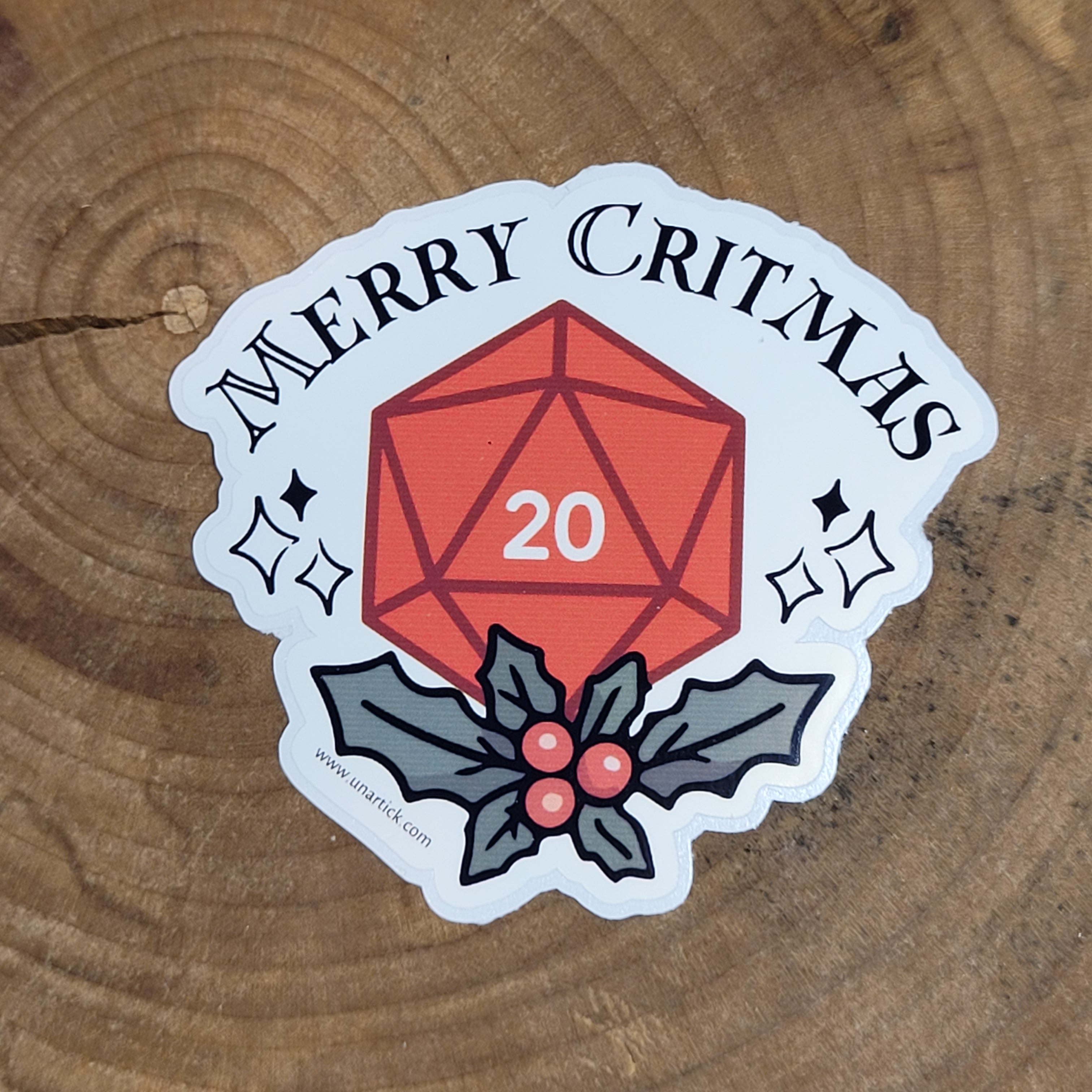 Sticker: Merry Critmas