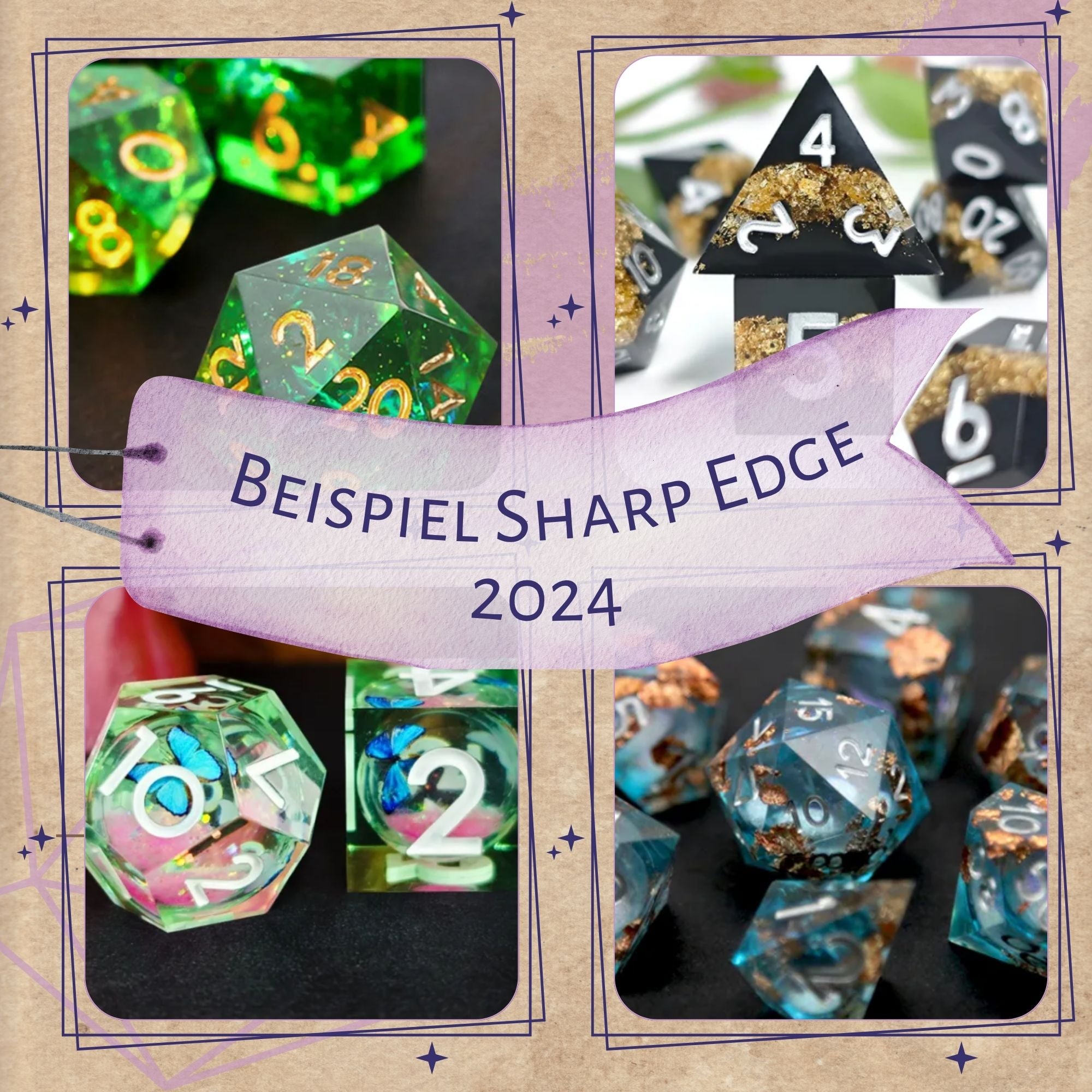 Würfel Adventskalender "Sharp Edge"