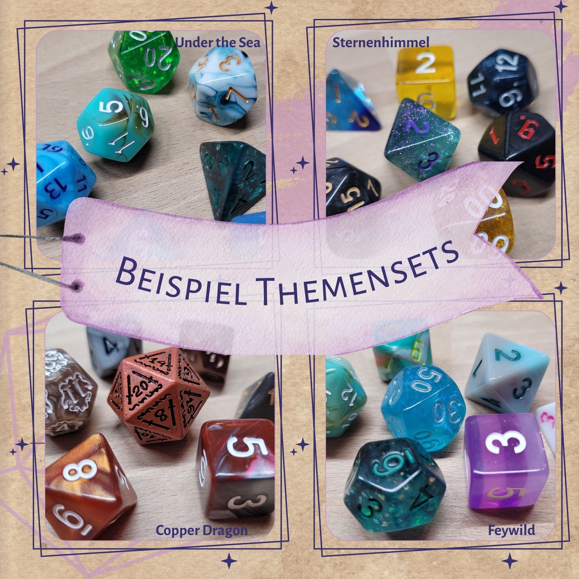 VORBESTELLUNG! Würfel Adventskalender "Dice Hoard", 24 Sets