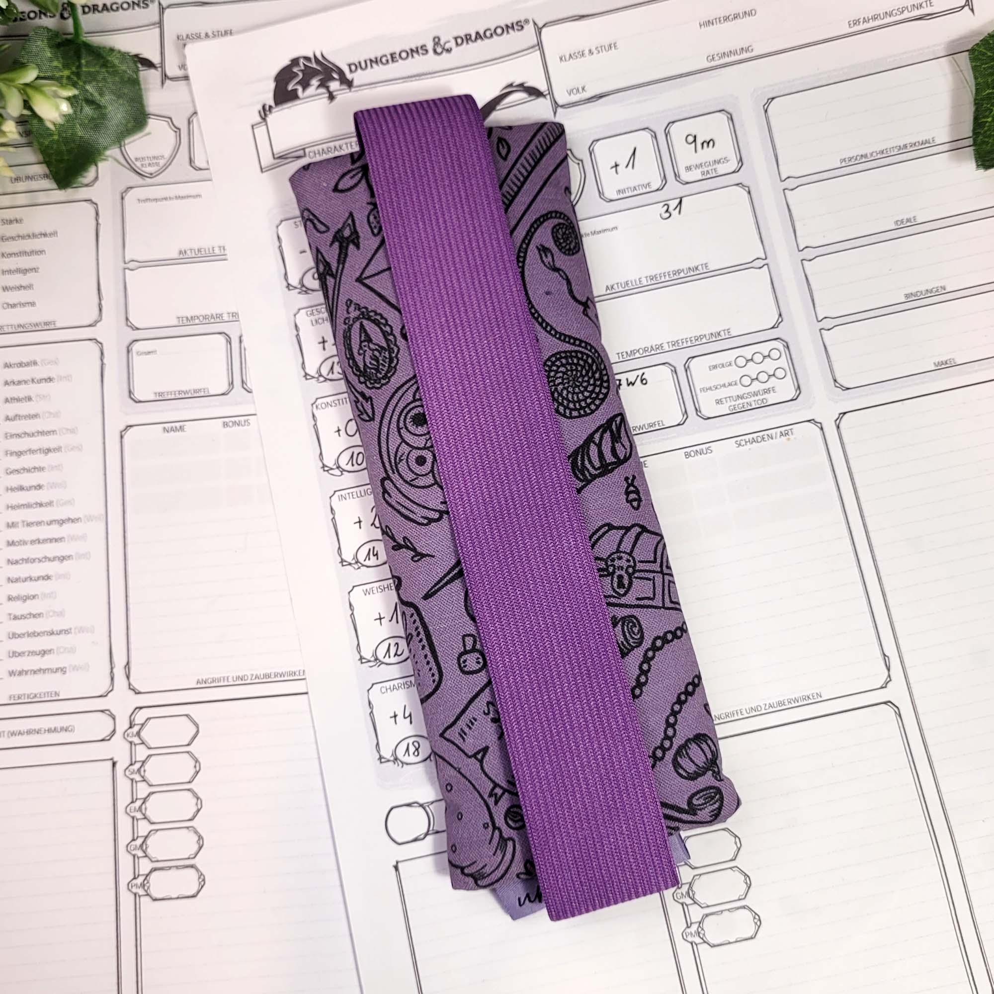 Mäppchen "Adventurer's Stash" mit Gummiband