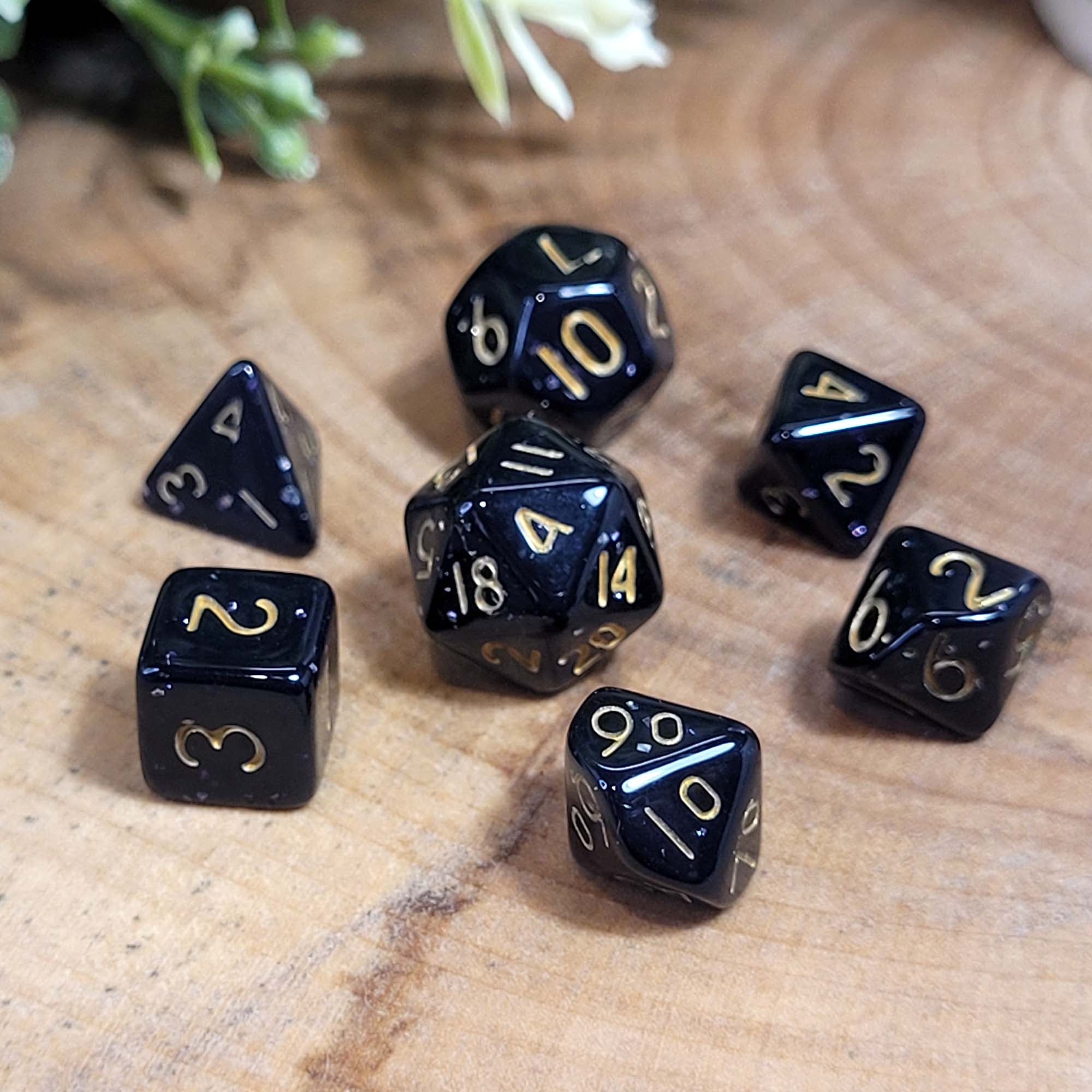 Midnight (Mini-Würfelset in Pixiegröße)