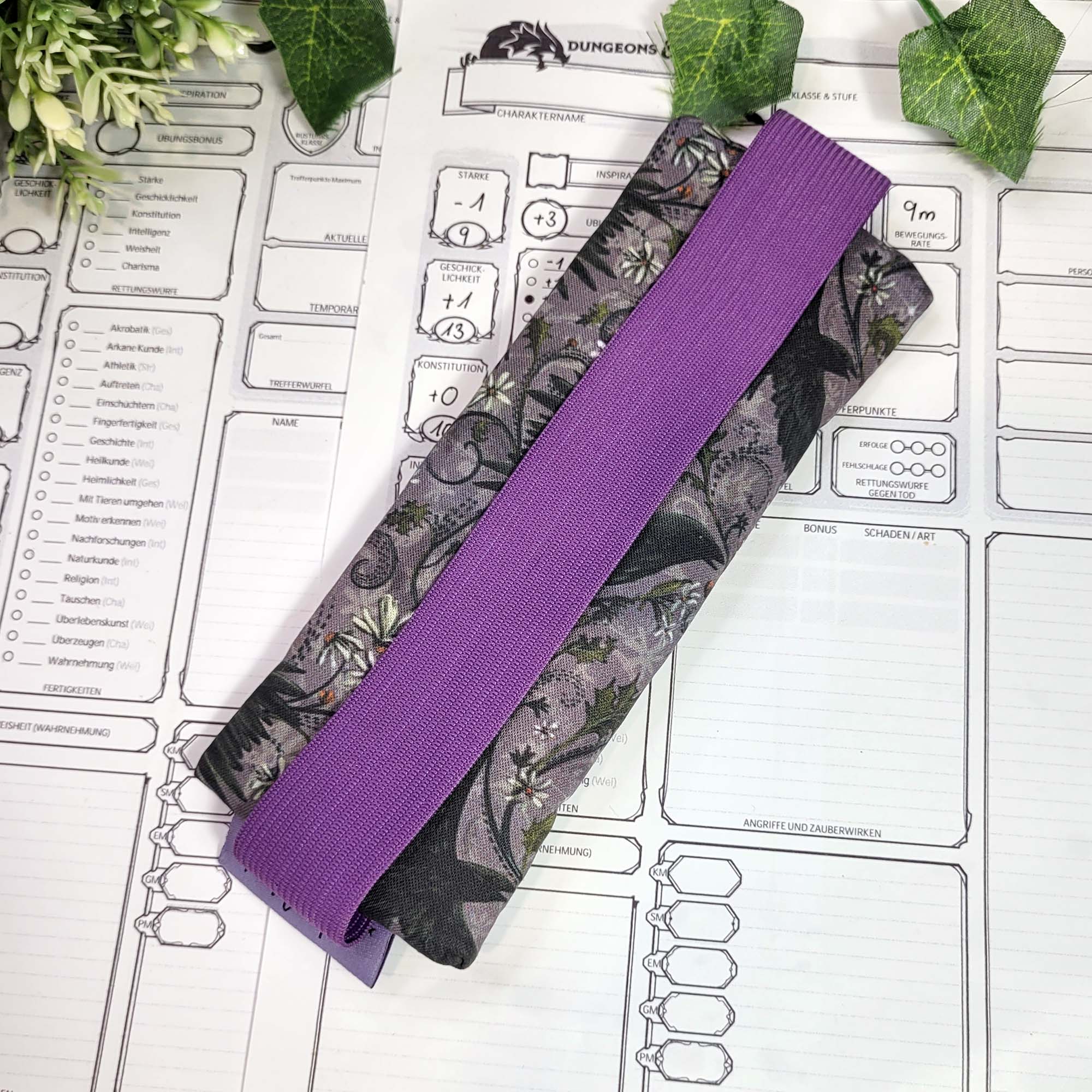 Mäppchen "Murder of Crows" mit Gummiband