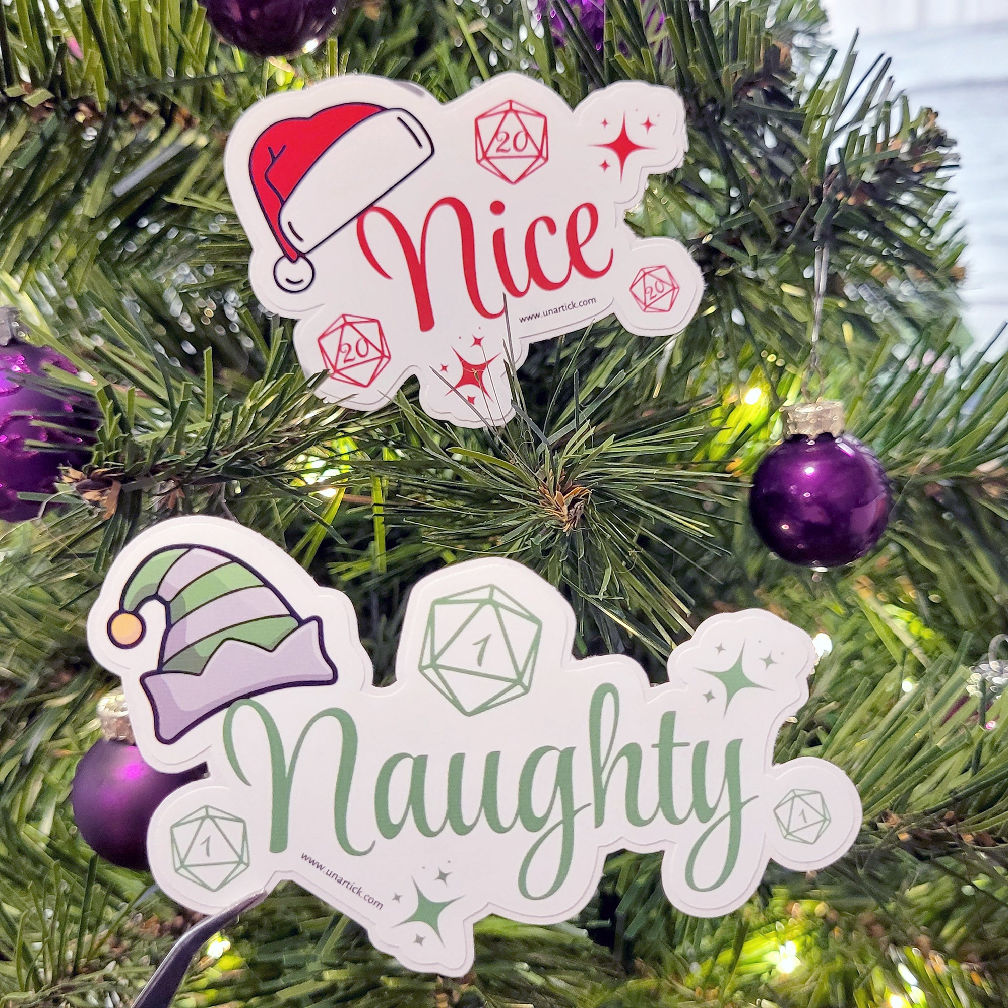 Sticker Set: Naughty & Nice