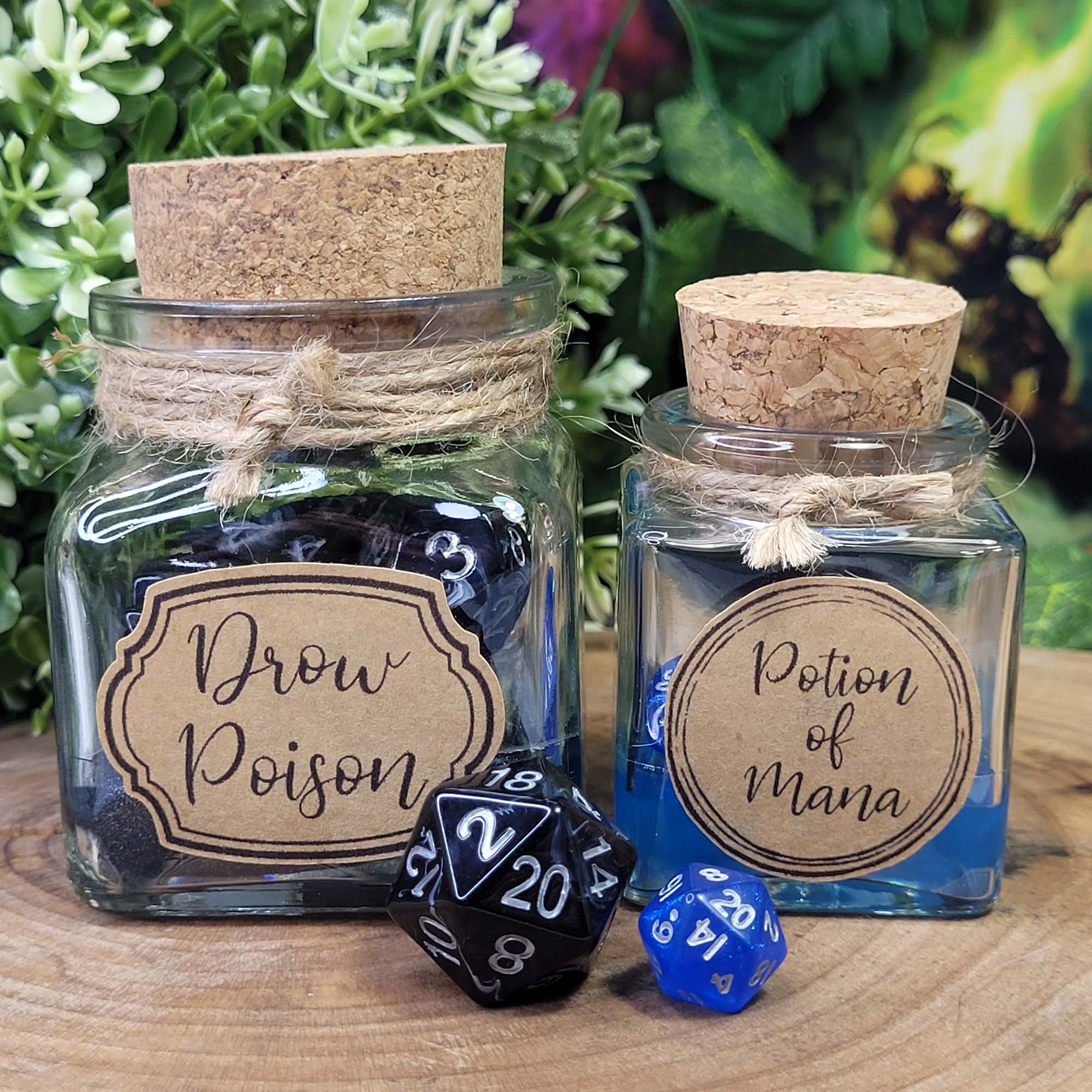 Poison magic potion in pixie size