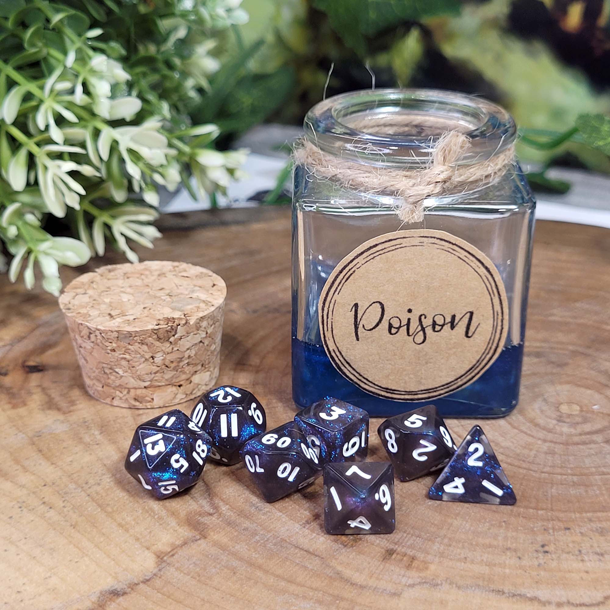 Poison magic potion in pixie size