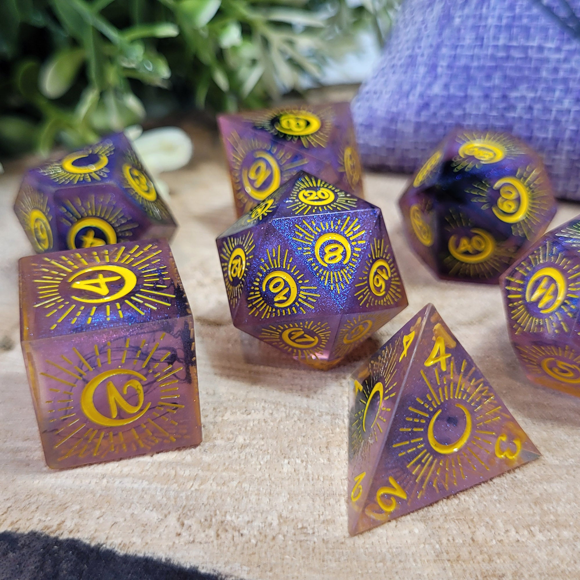 Purple Moon Markings