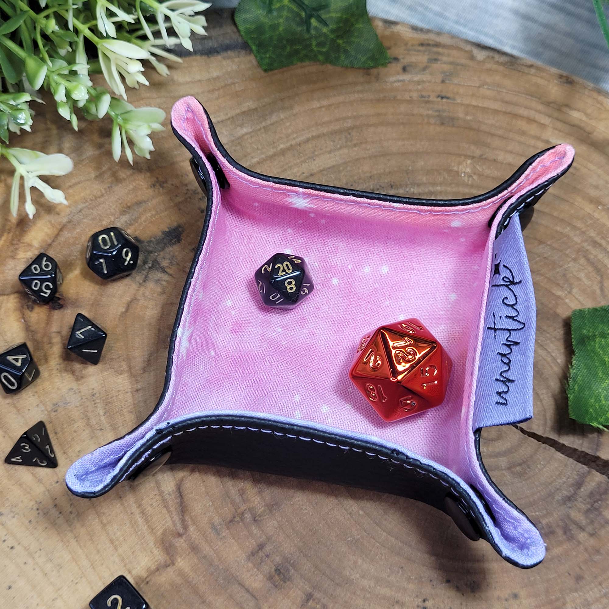 Pastell Galaxy faltbare Würfelunterlage XXS in Pixiegröße