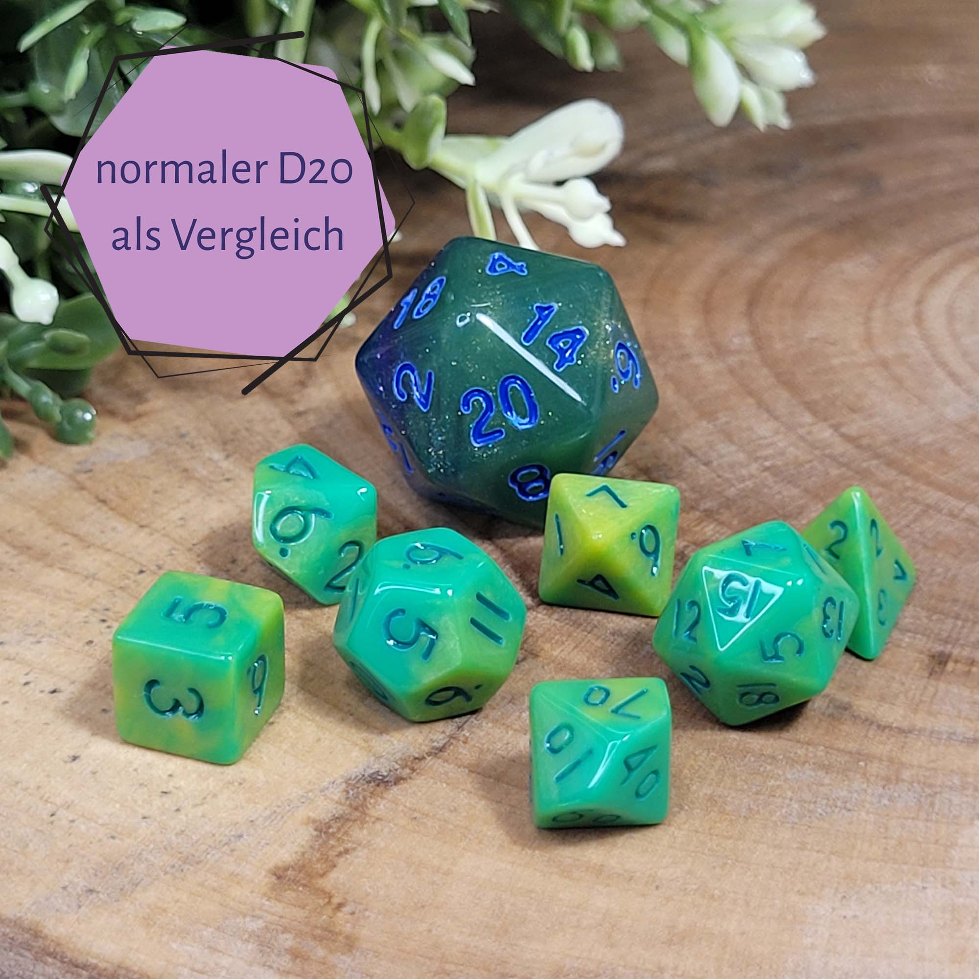 Slime (Mini-Würfelset in Pixiegröße)