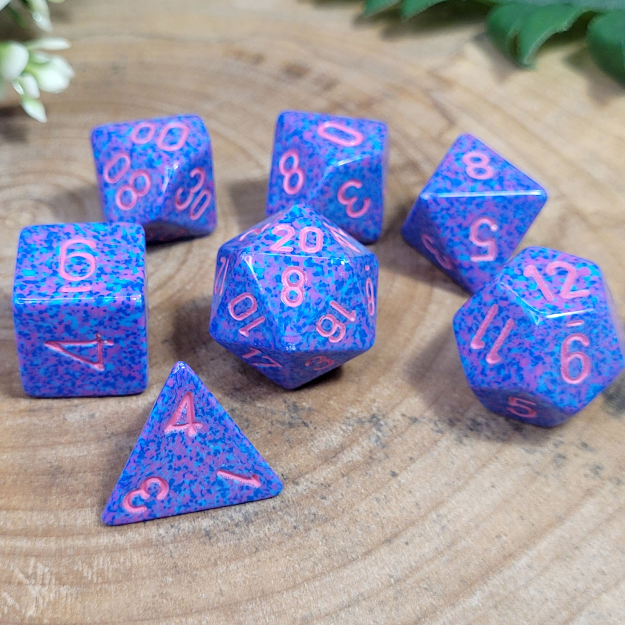 Speckled® Polyhedral Purple Passion 7-Die Set