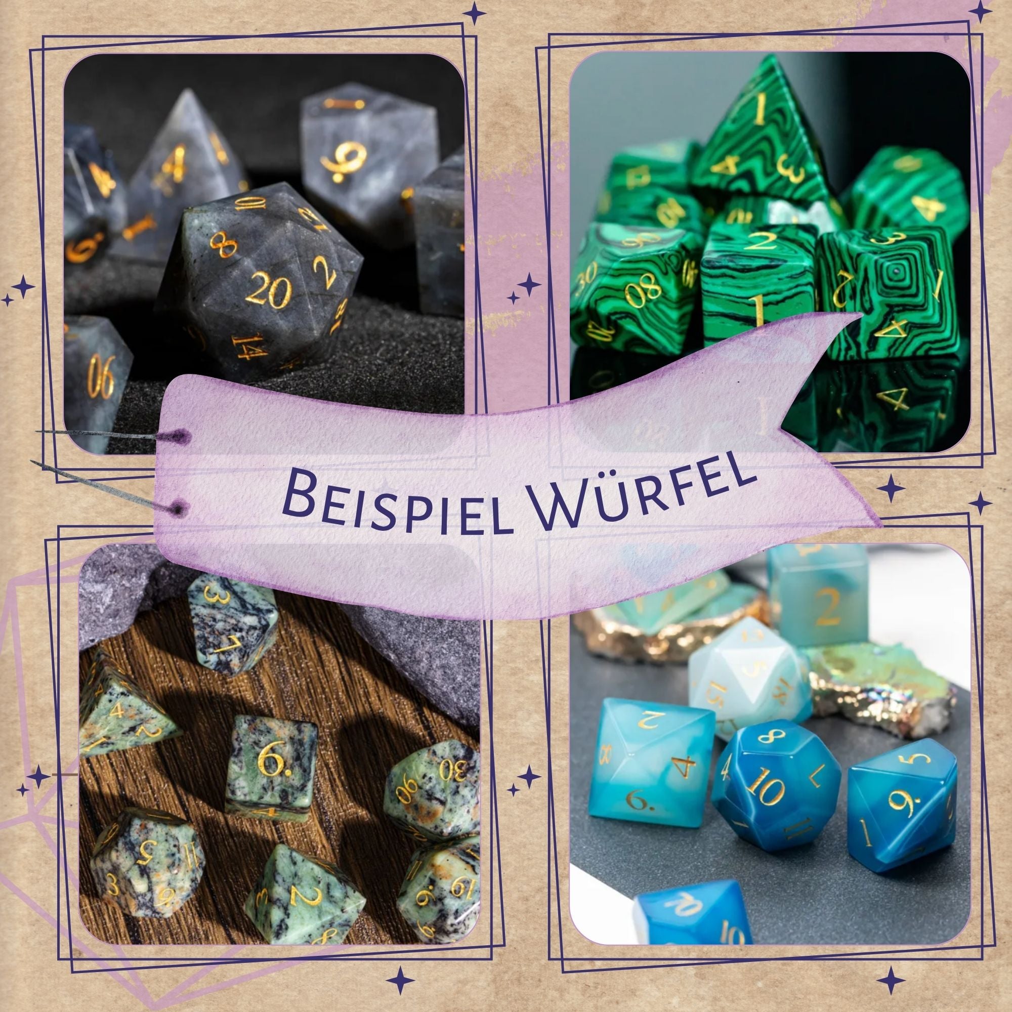 VORBESTELLUNG! Würfel Adventskalender "Schmuckstein"