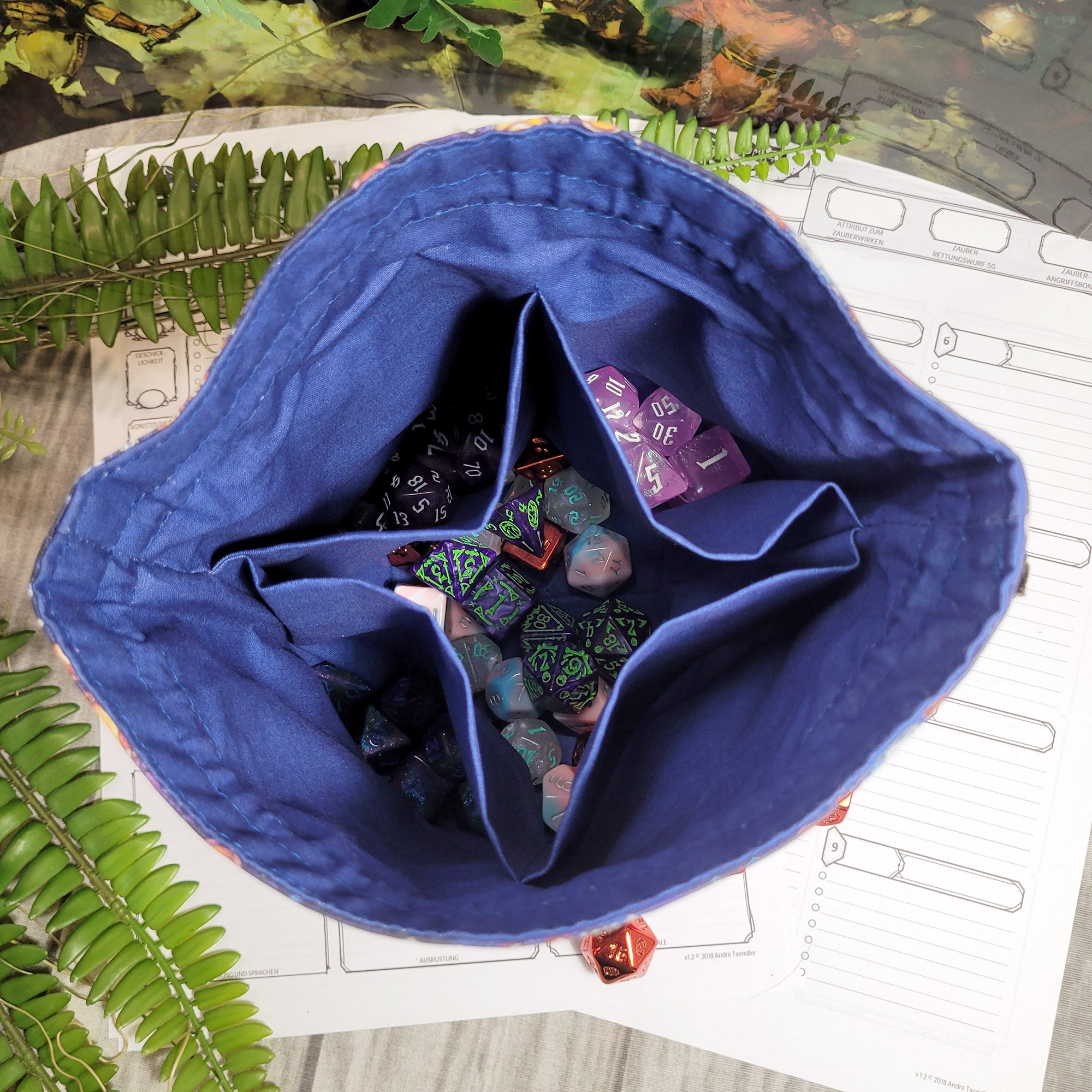 Tentacles Würfelbeutel XXL mit Unterteilungen
