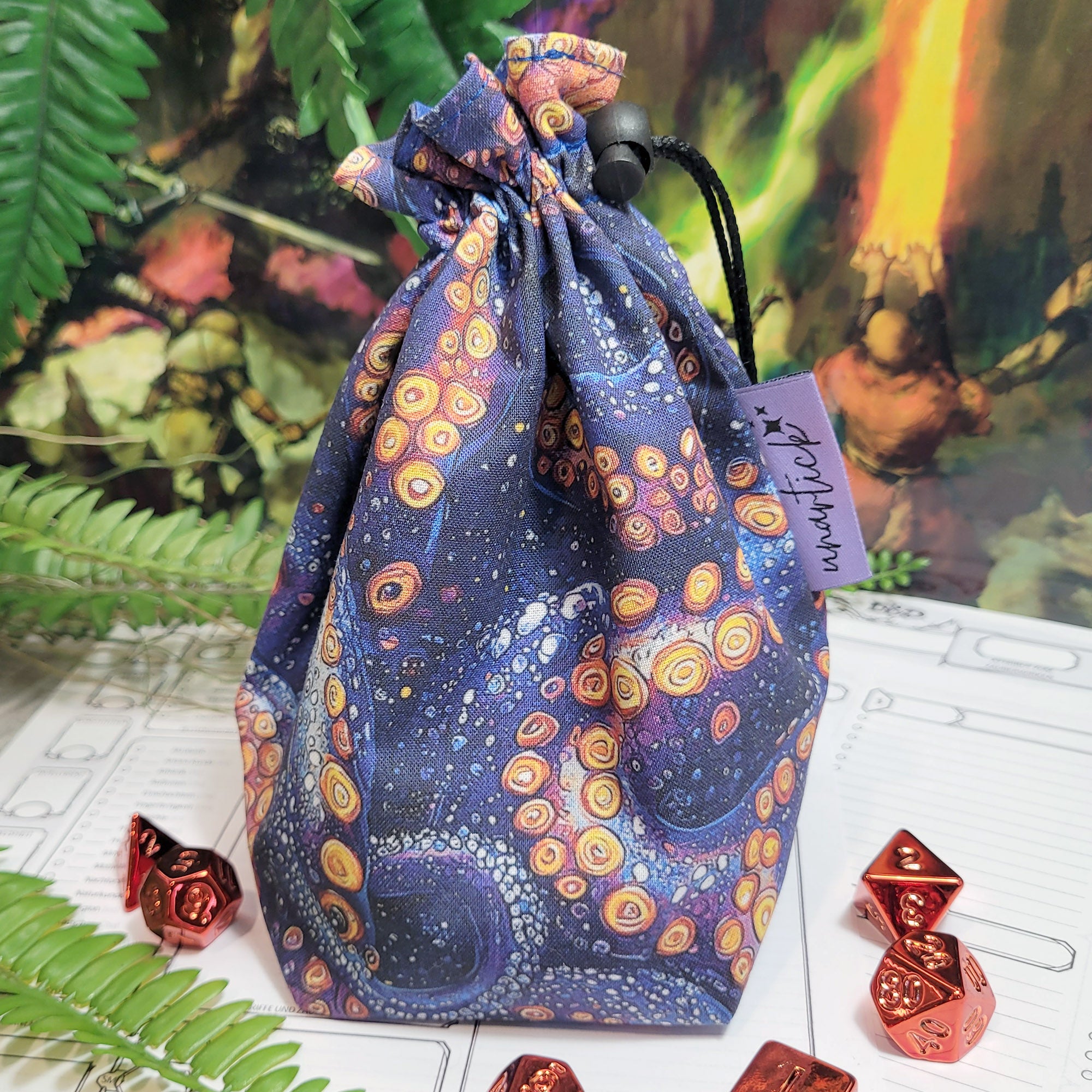 Tentacles Würfelbeutel L