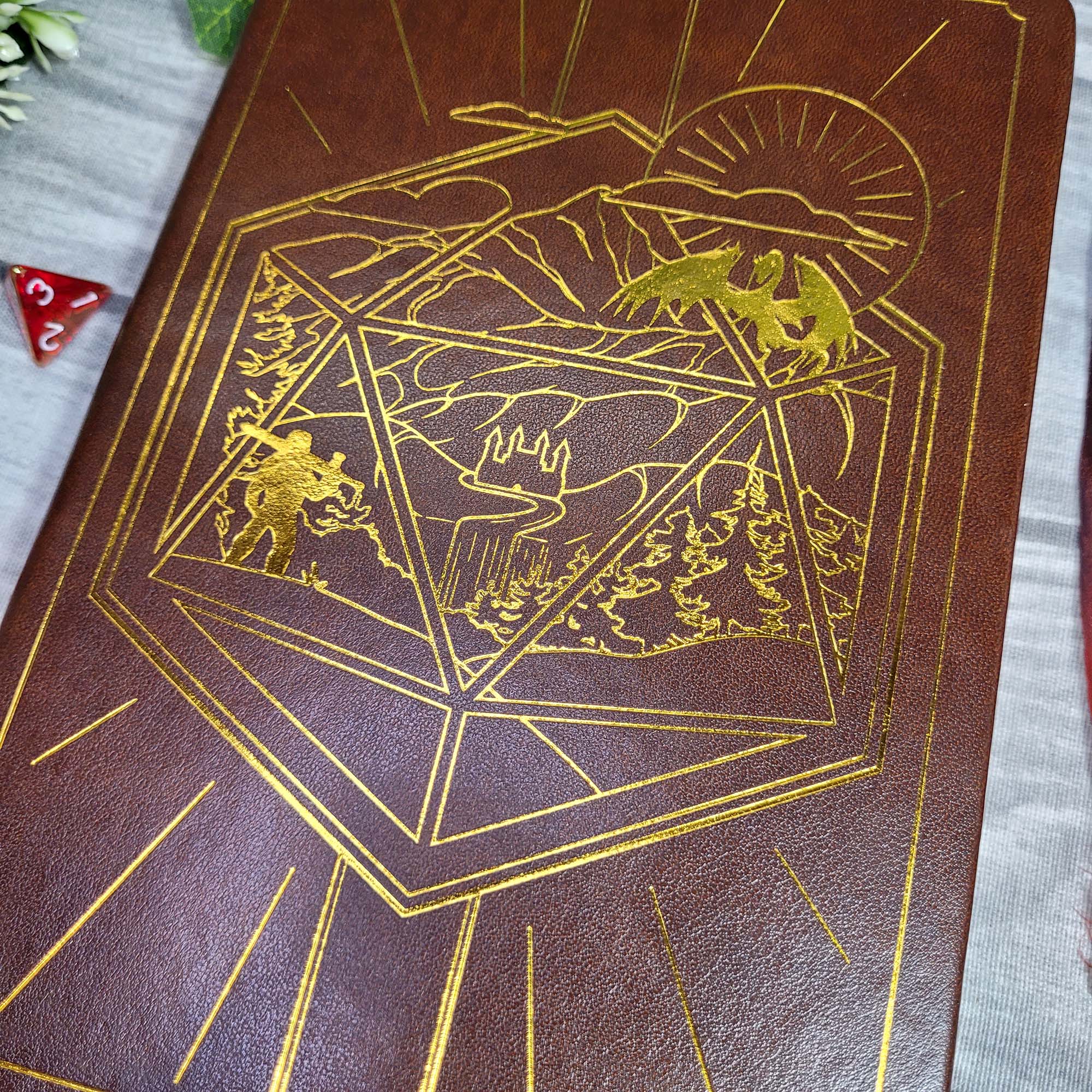 DnD 5e Player Journal braun