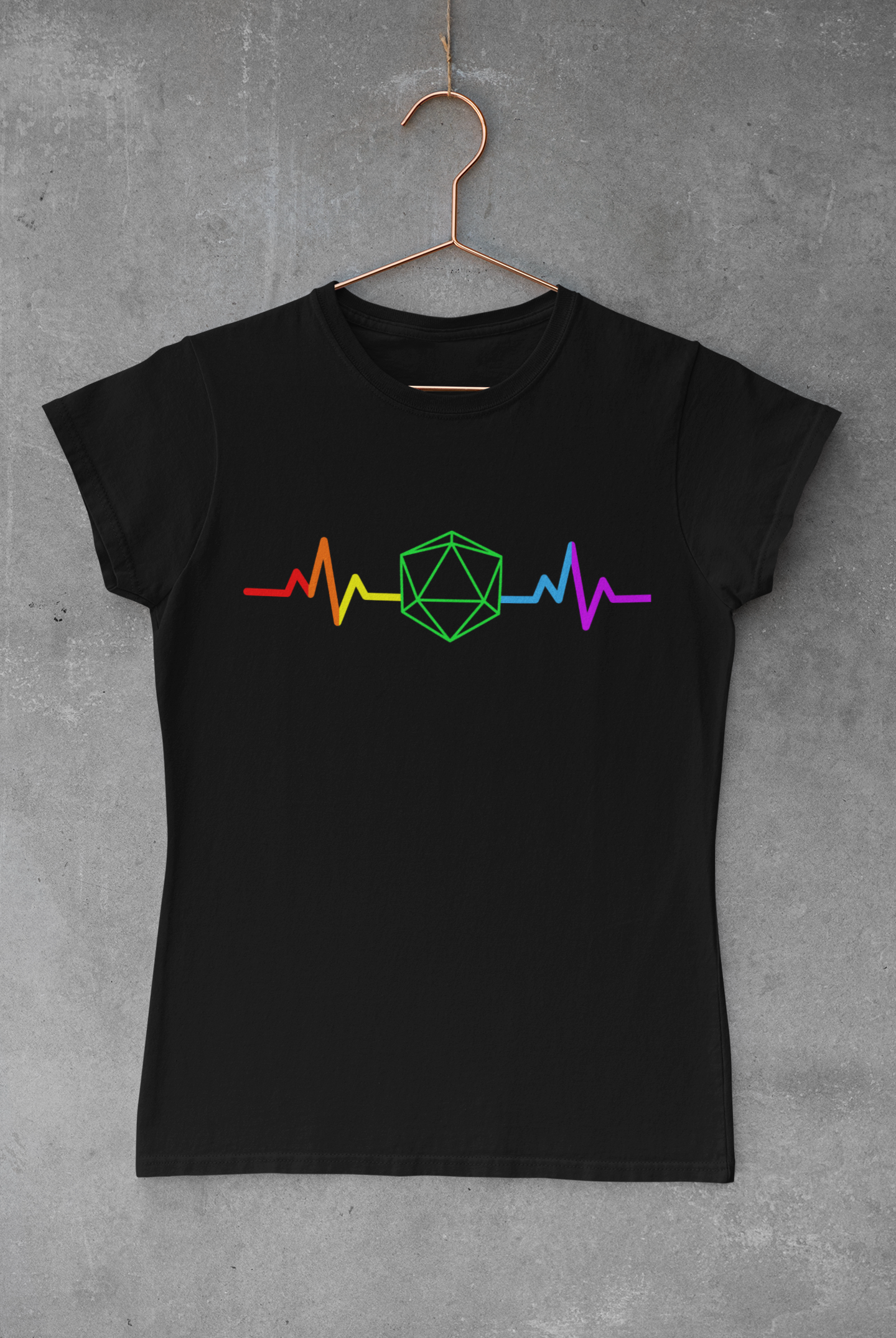Heartbeat D20 Pride T-Shirt