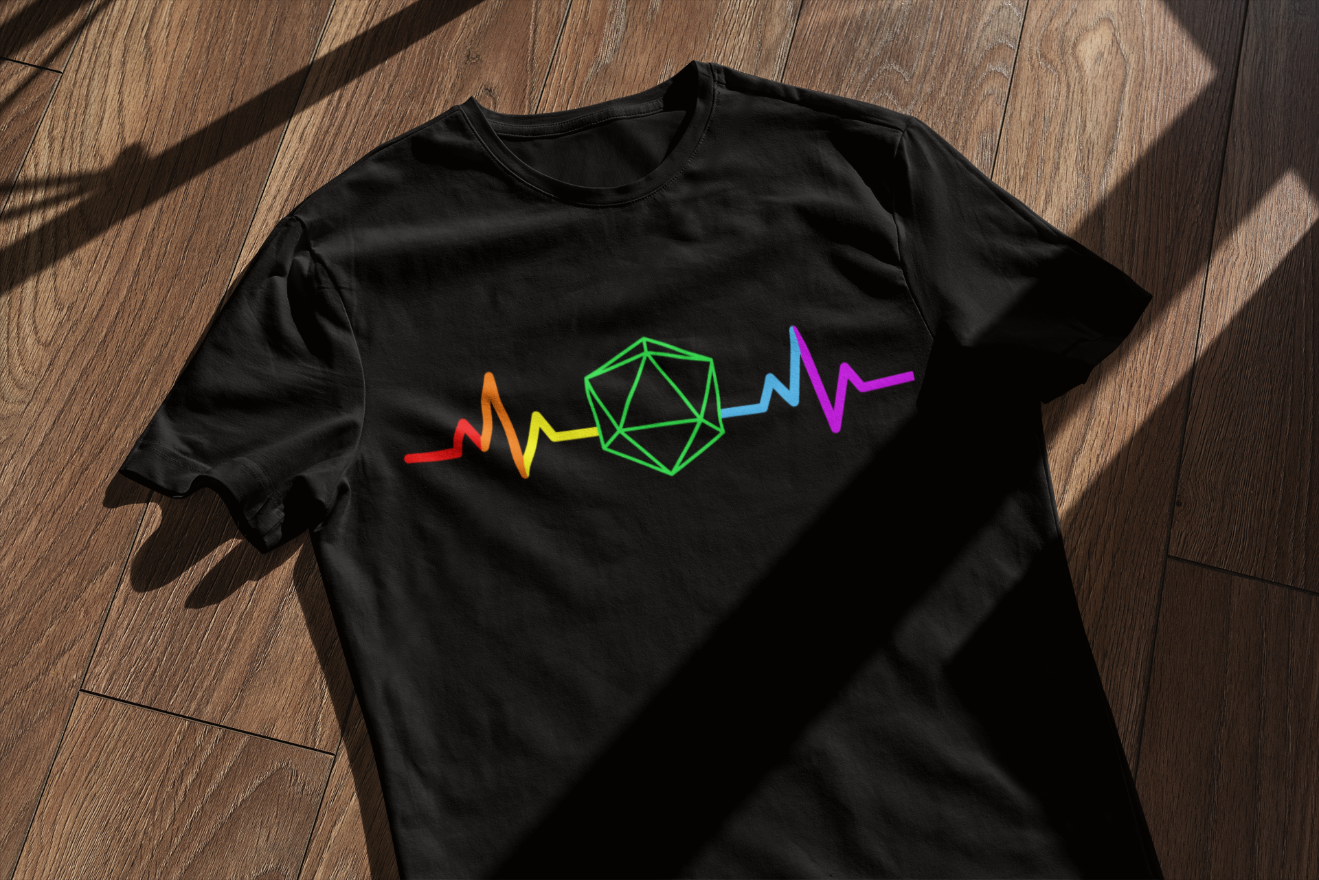 Heartbeat D20 Pride T-Shirt