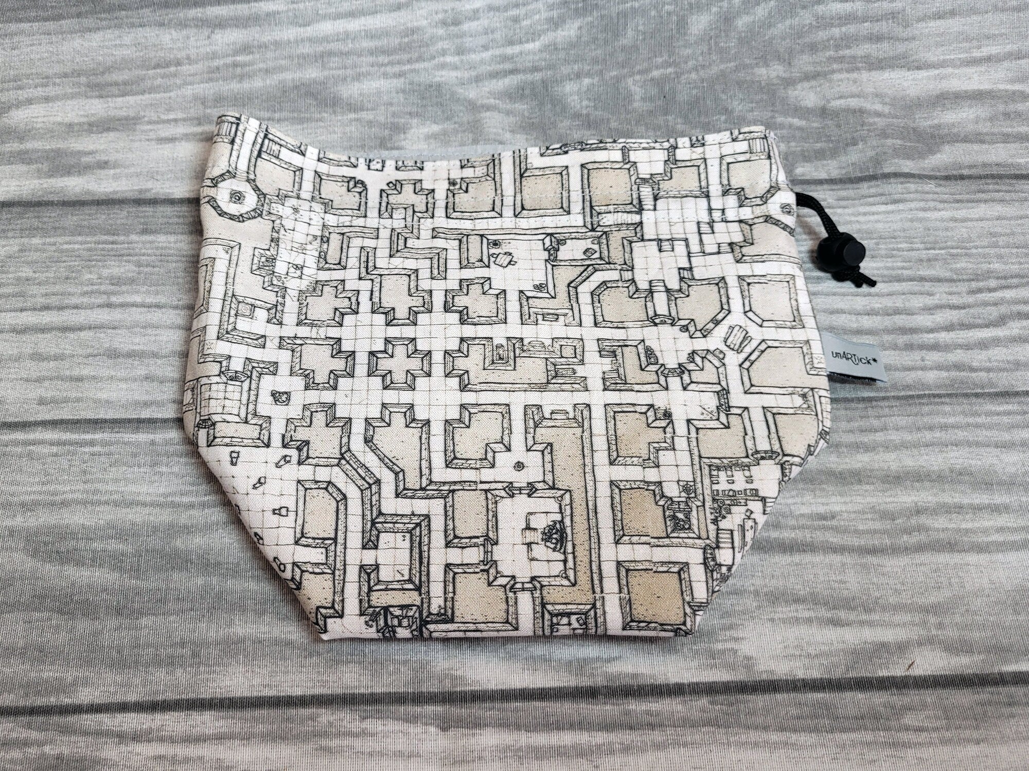 Dungeon Map Würfelbeutel XXL mit Unterteilungen