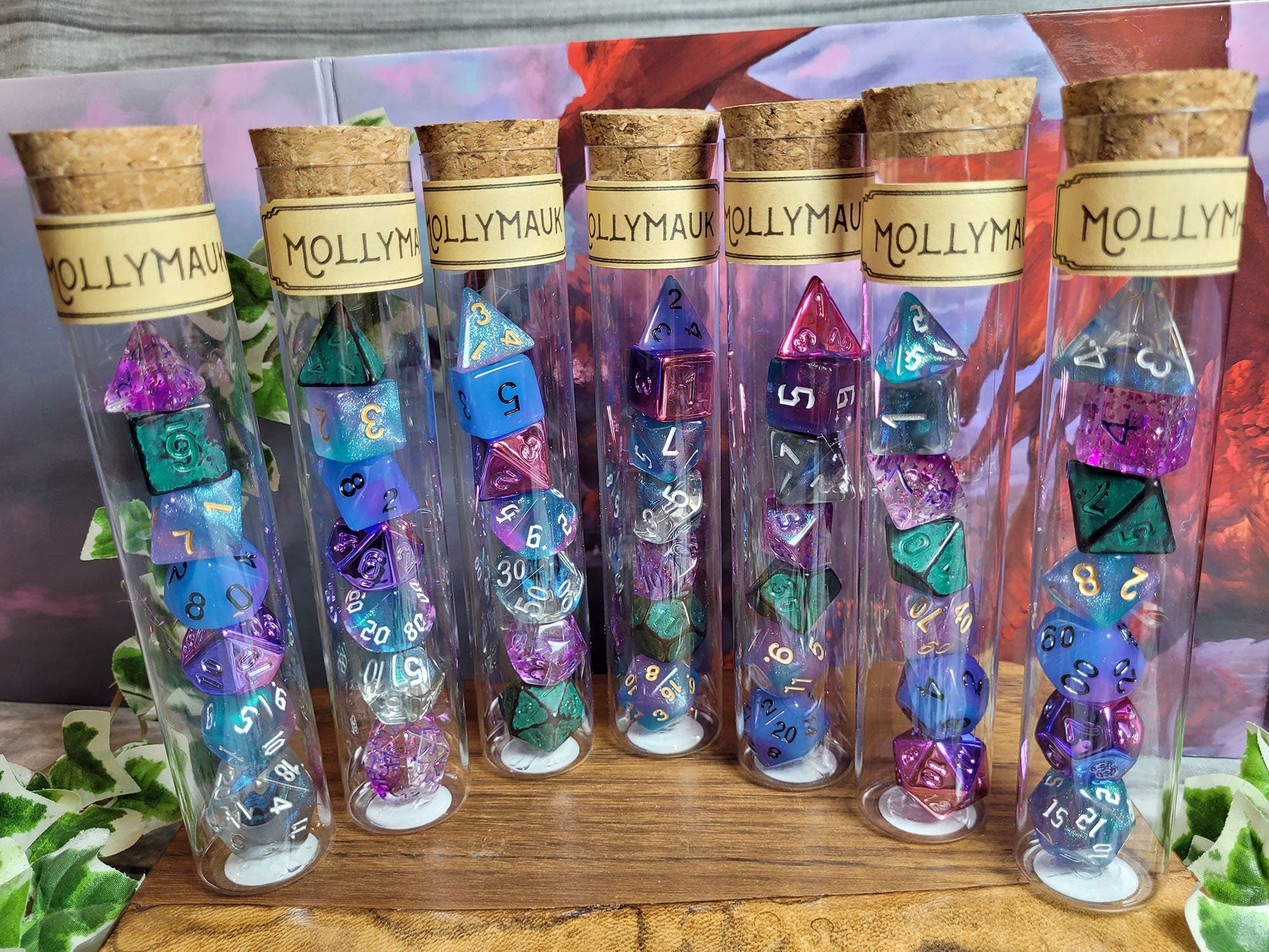Mollymauk Tealeaf Dice Set