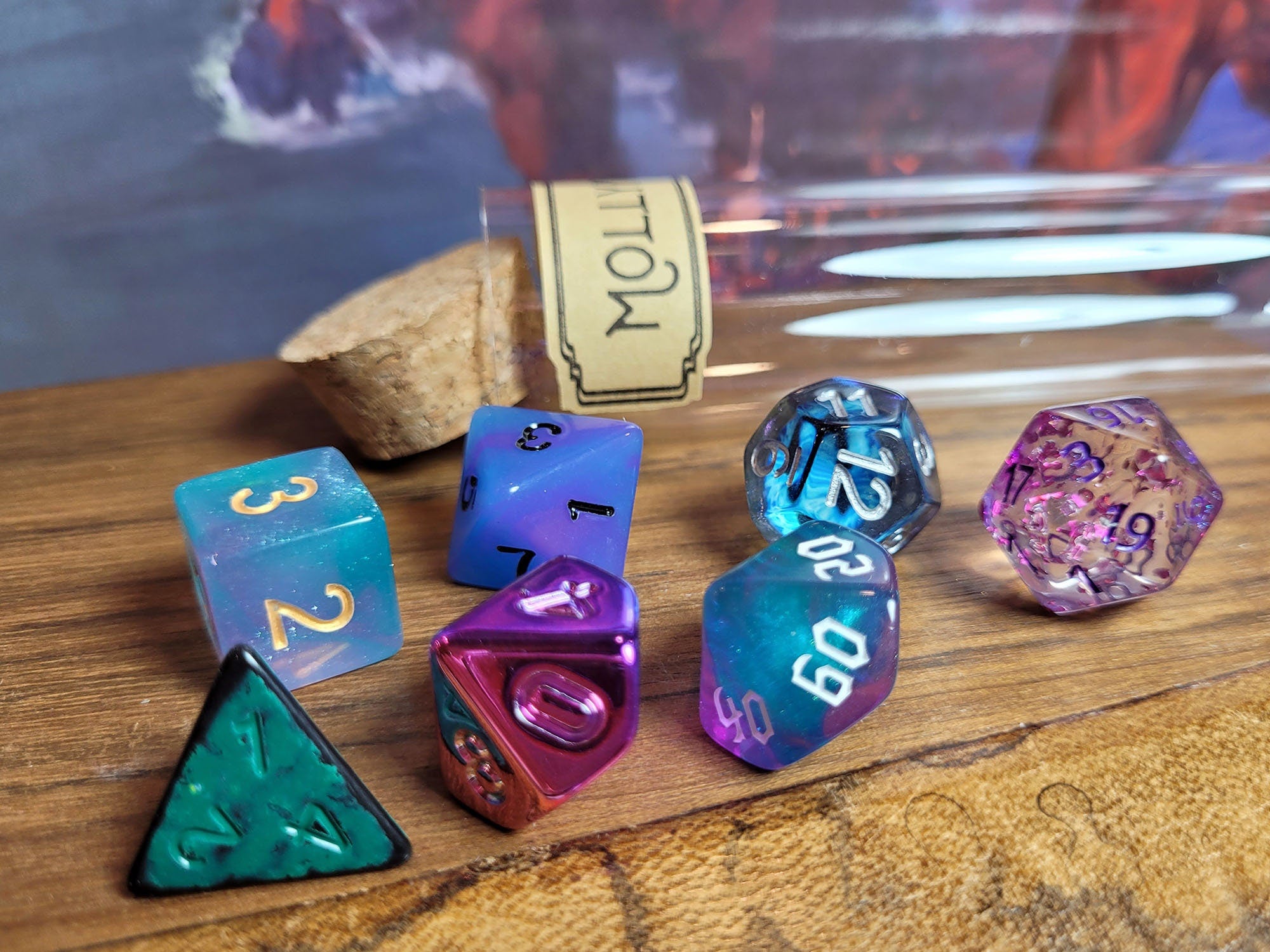 Mollymauk Tealeaf Dice Set