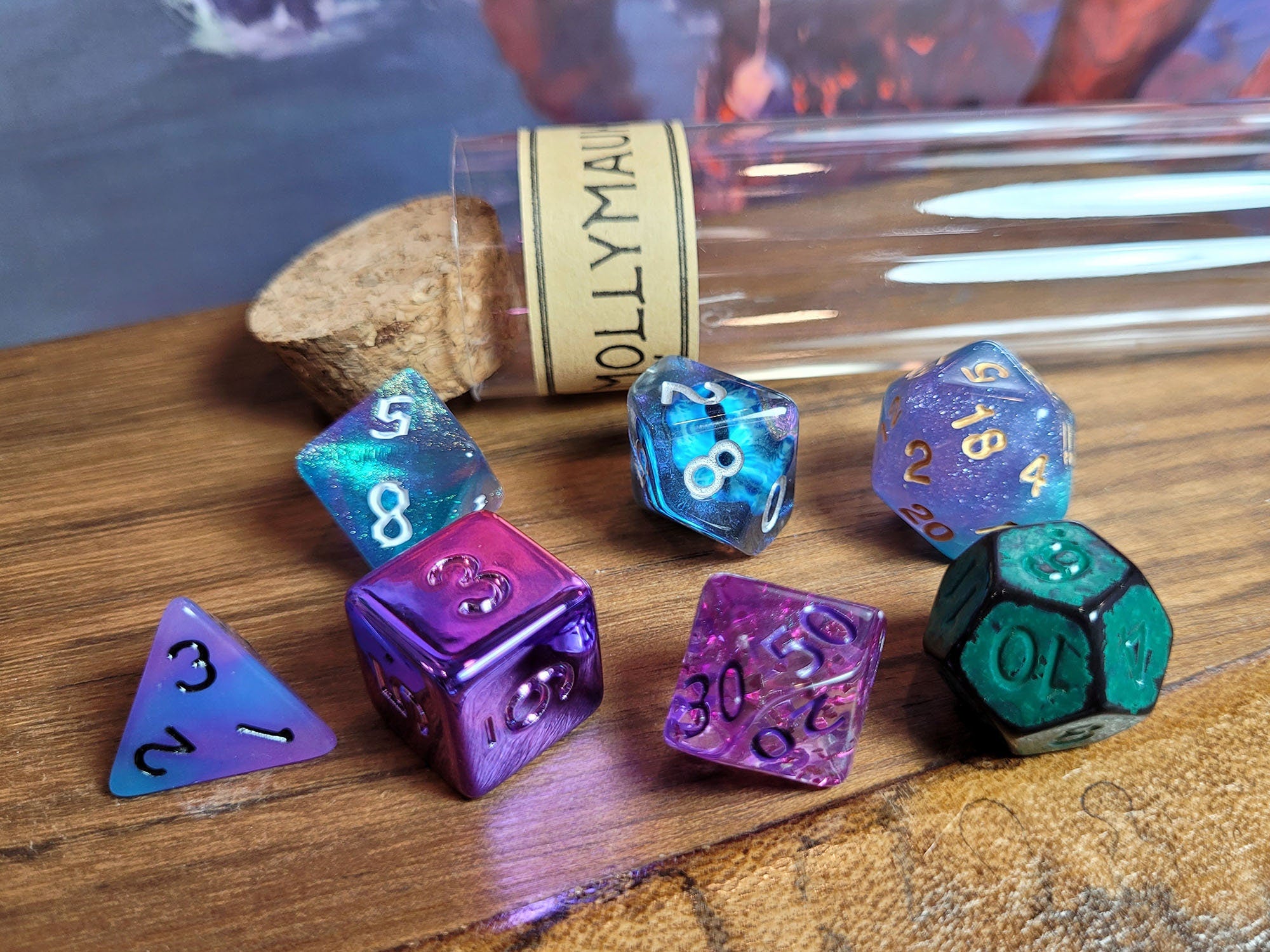 Mollymauk Tealeaf Dice Set