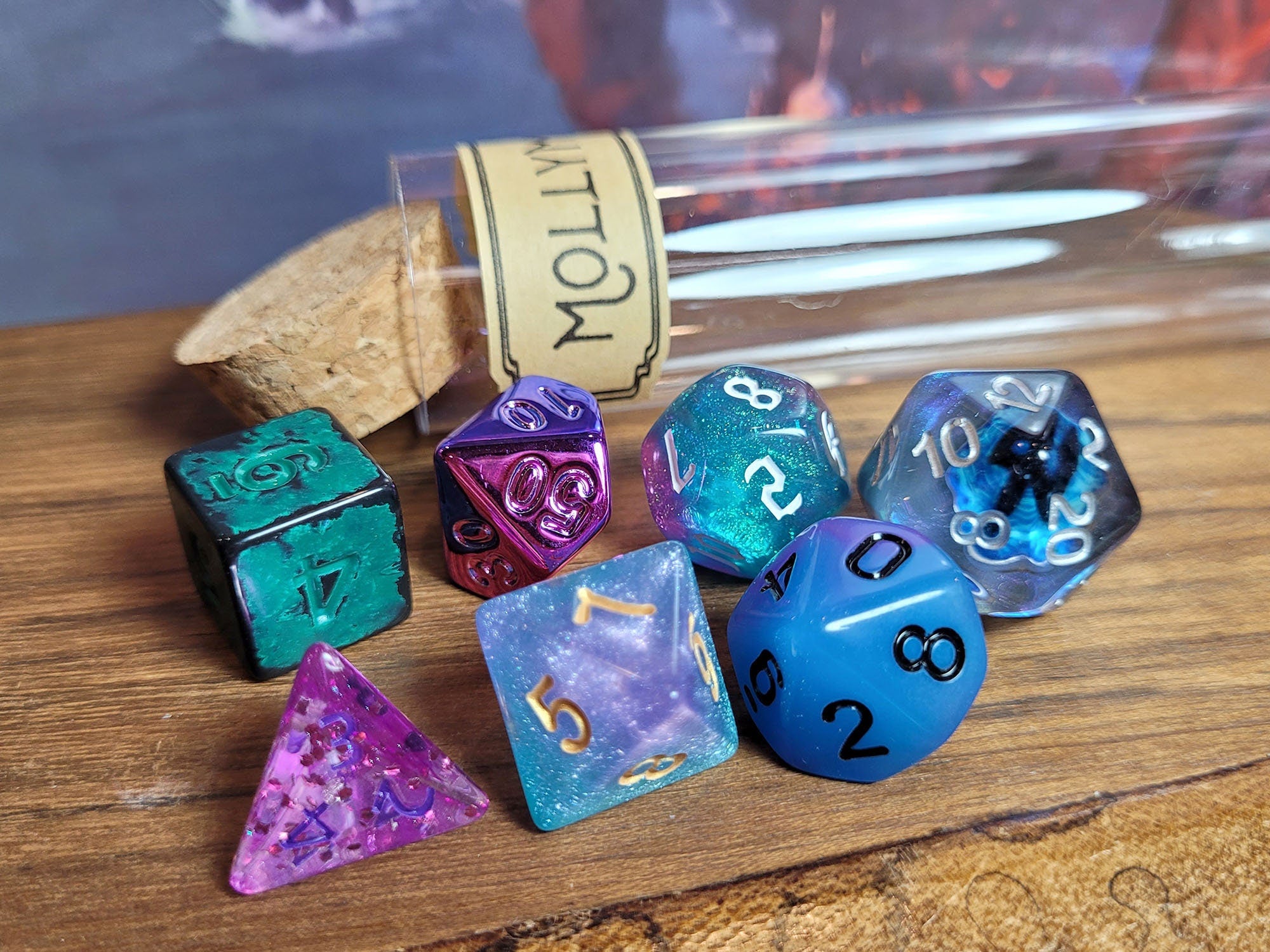 Mollymauk Tealeaf Dice Set