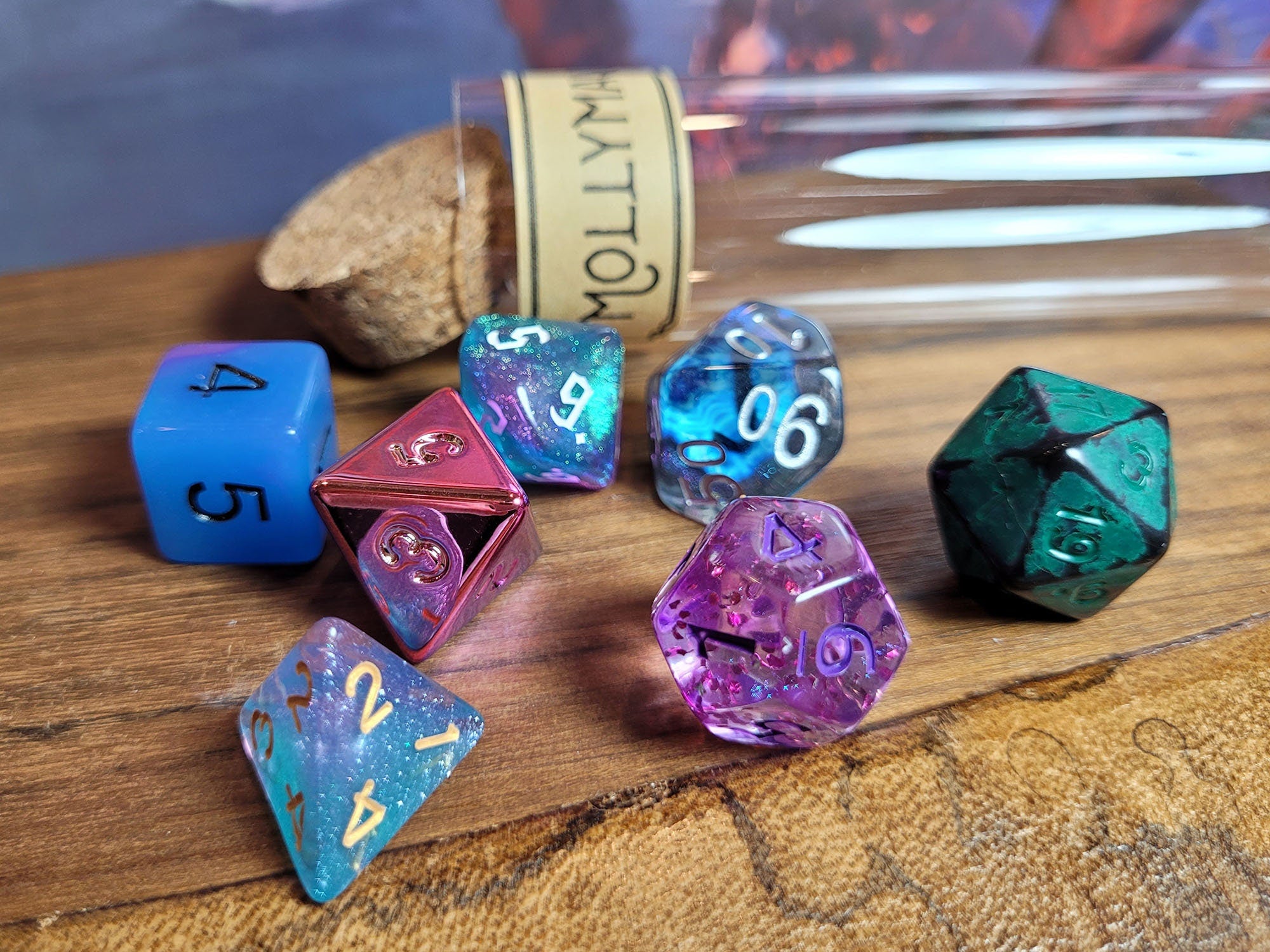 Mollymauk Tealeaf Dice Set