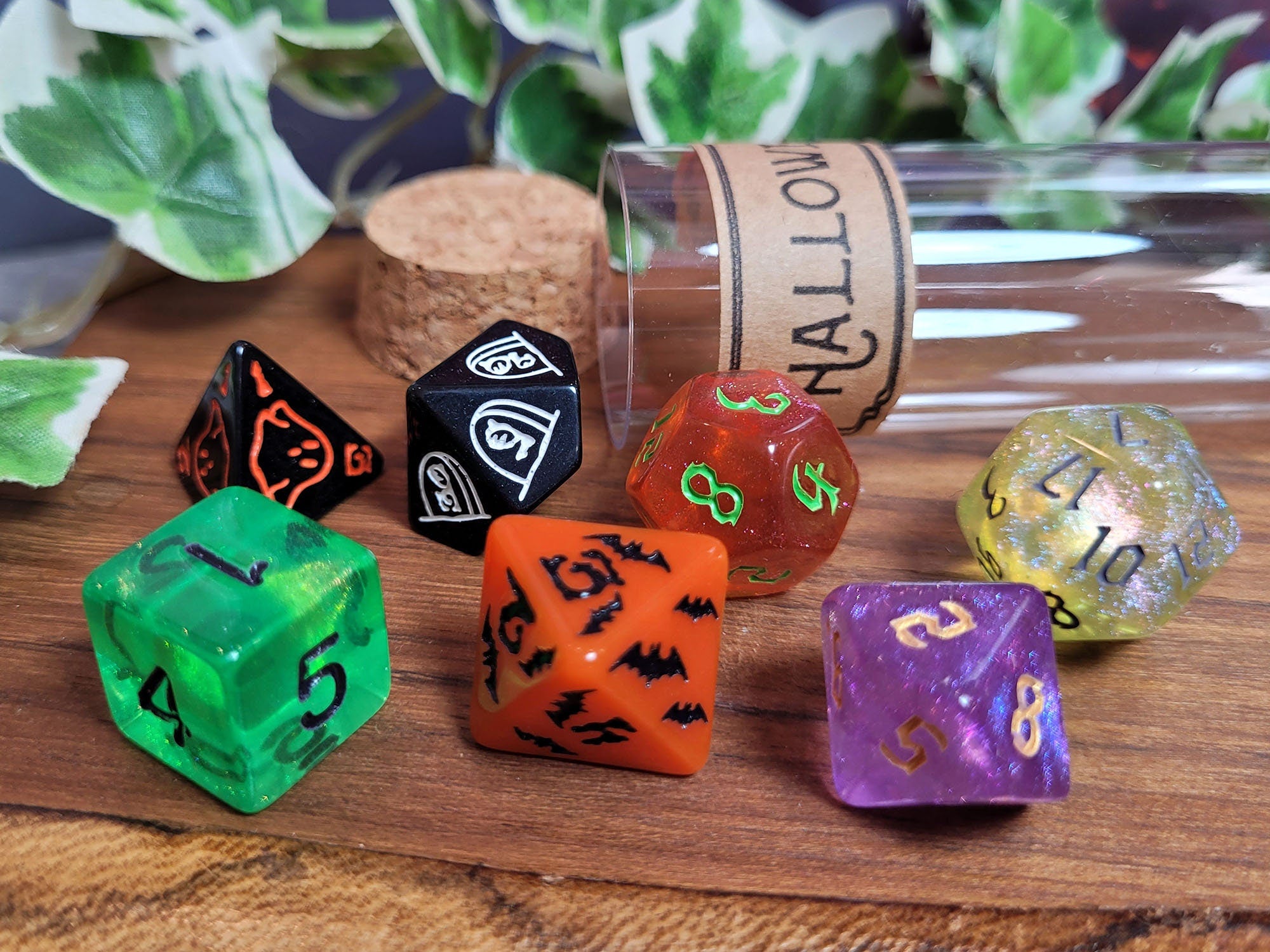 Halloween dice set