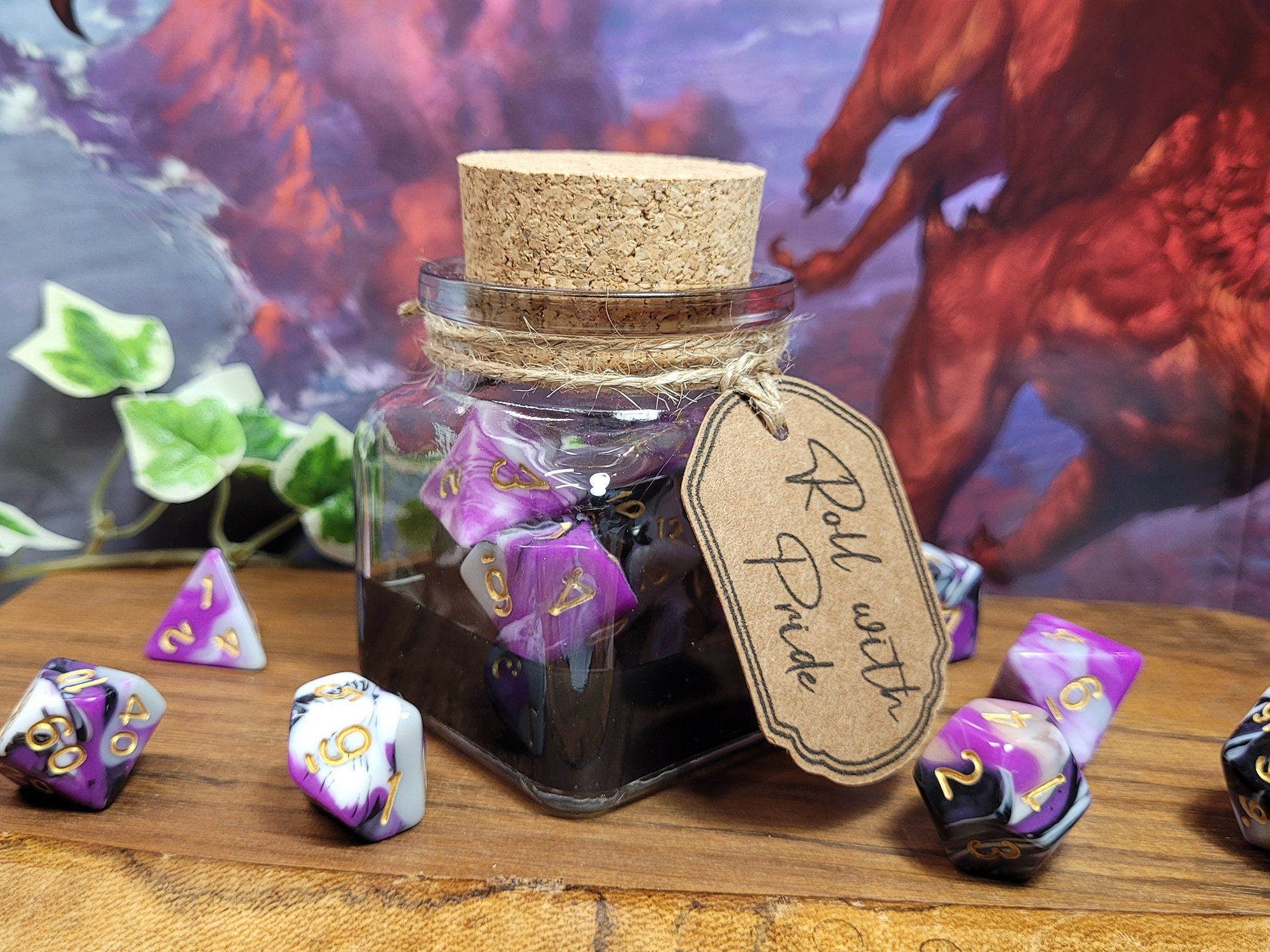 Roll with Pride - Asexual Pride - Magic Potion