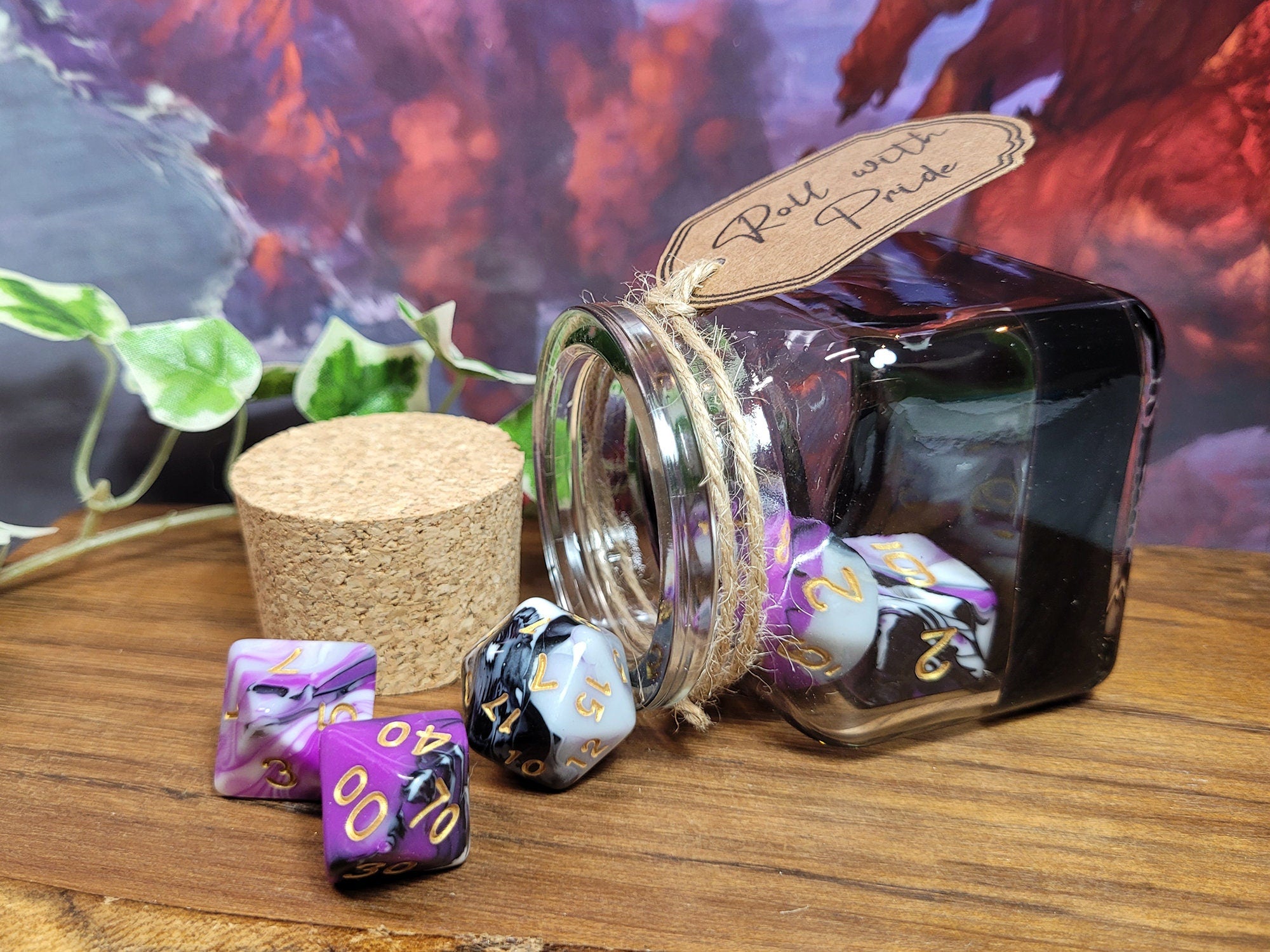 Roll with Pride - Asexual Pride - Magic Potion