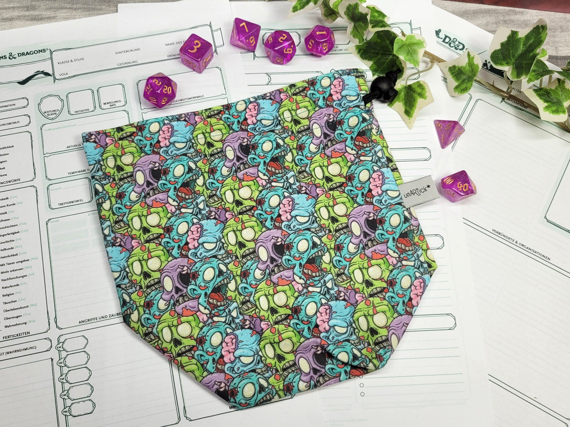 Zombies Dice Bag L