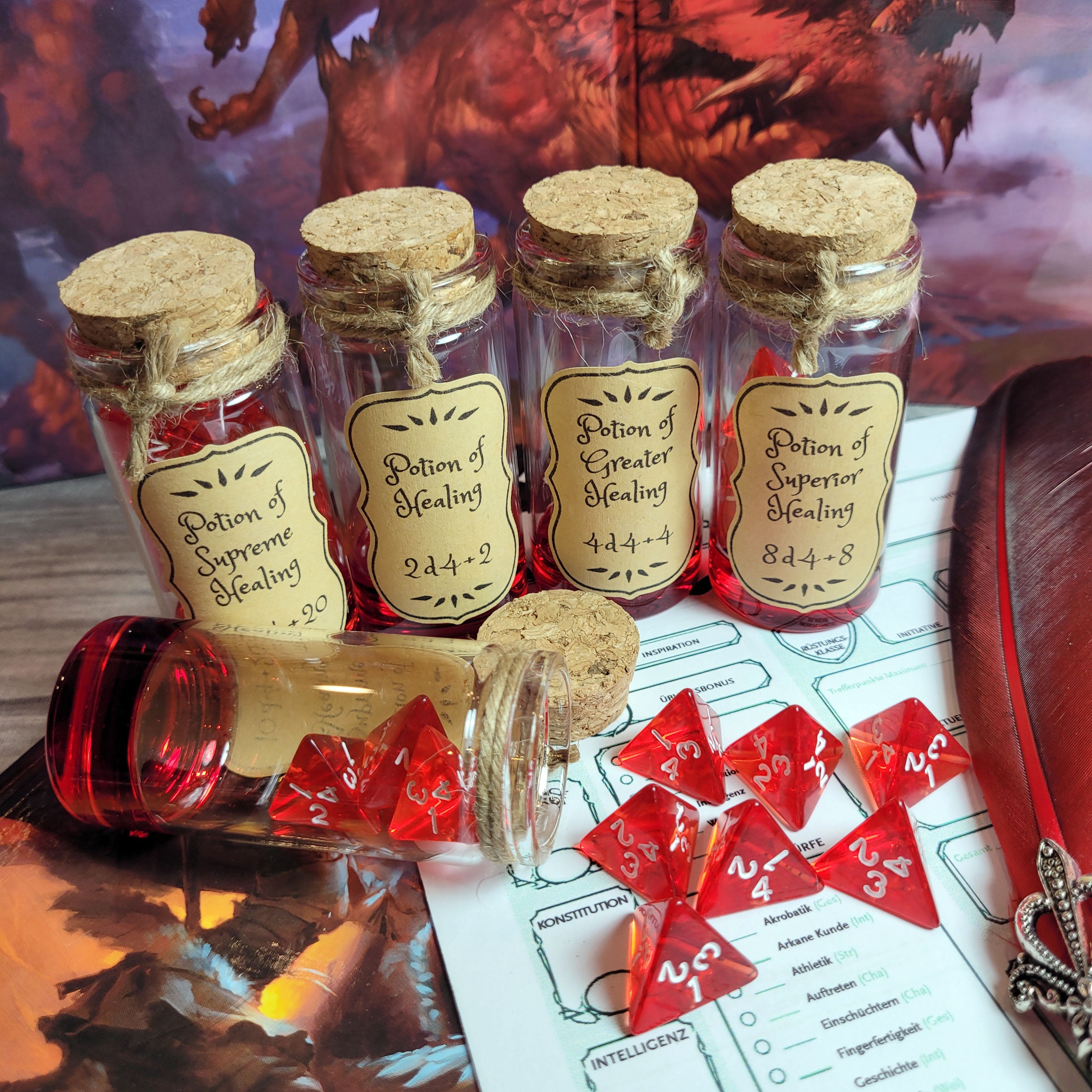 Healing potion for Dungeons and Dragons