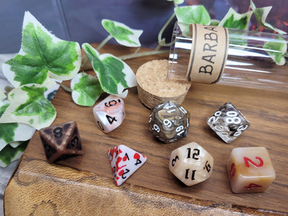 Barbarian dice set