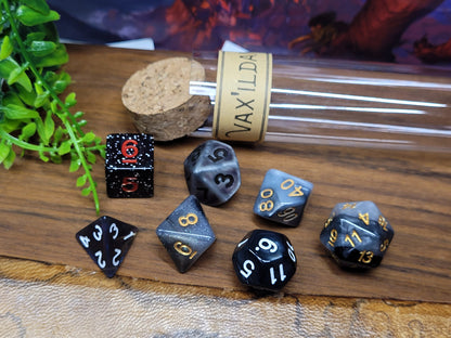 Nott the Brave dice set, dice for pen &amp; paper role play