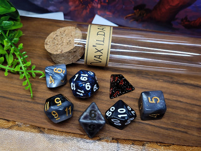 Nott the Brave dice set, dice for pen &amp; paper role play