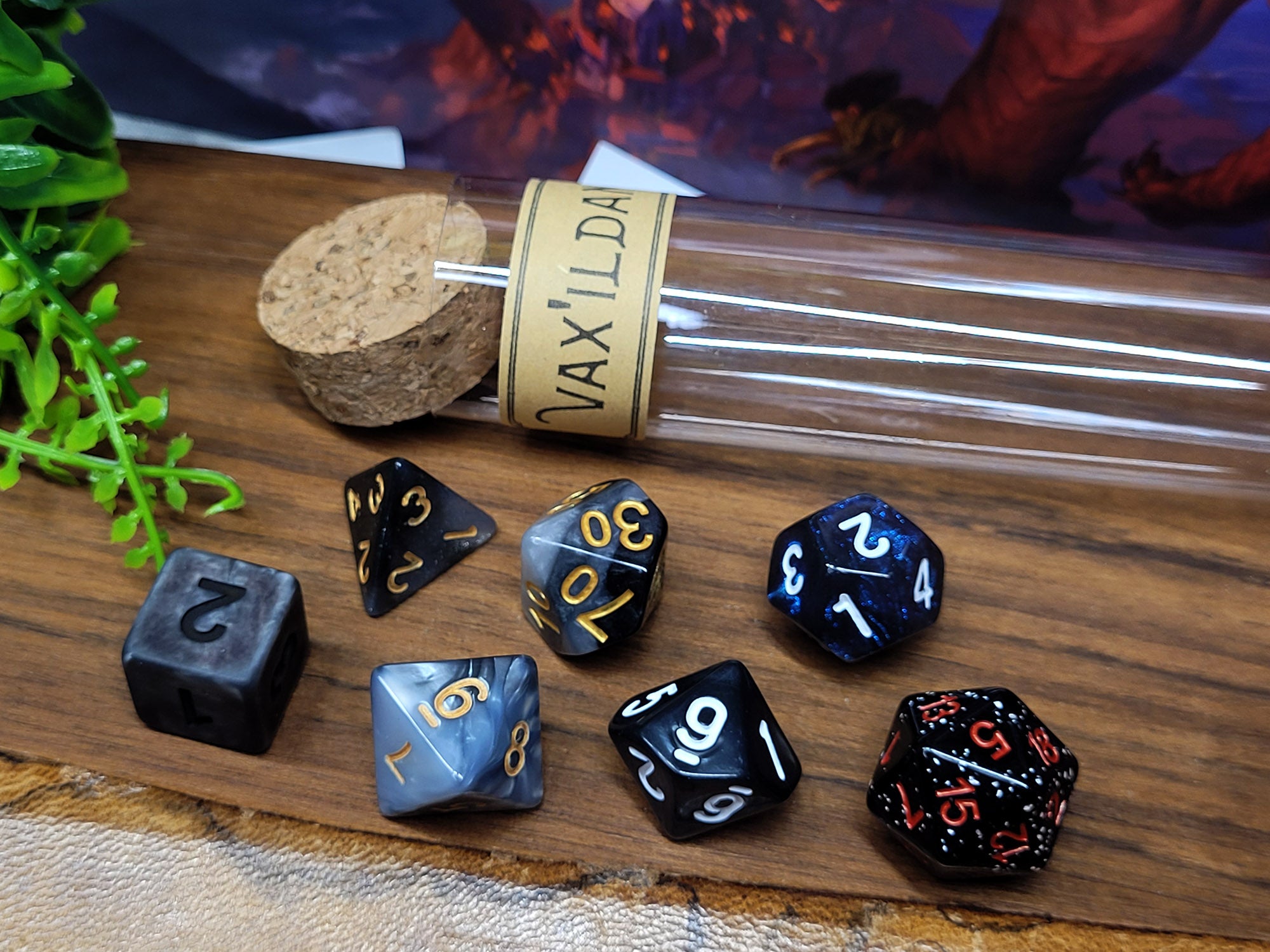 Nott the Brave dice set, dice for pen &amp; paper role play