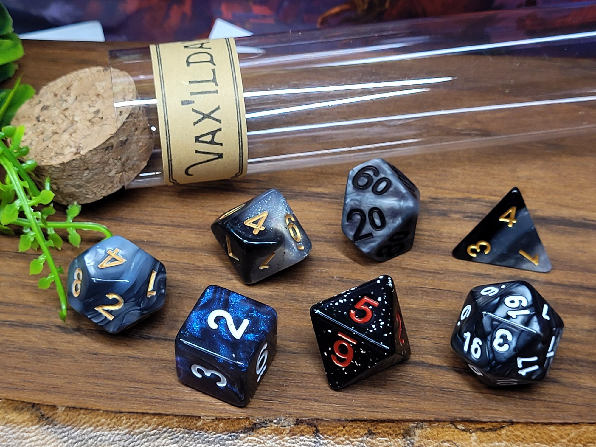 Nott the Brave dice set, dice for pen &amp; paper role play