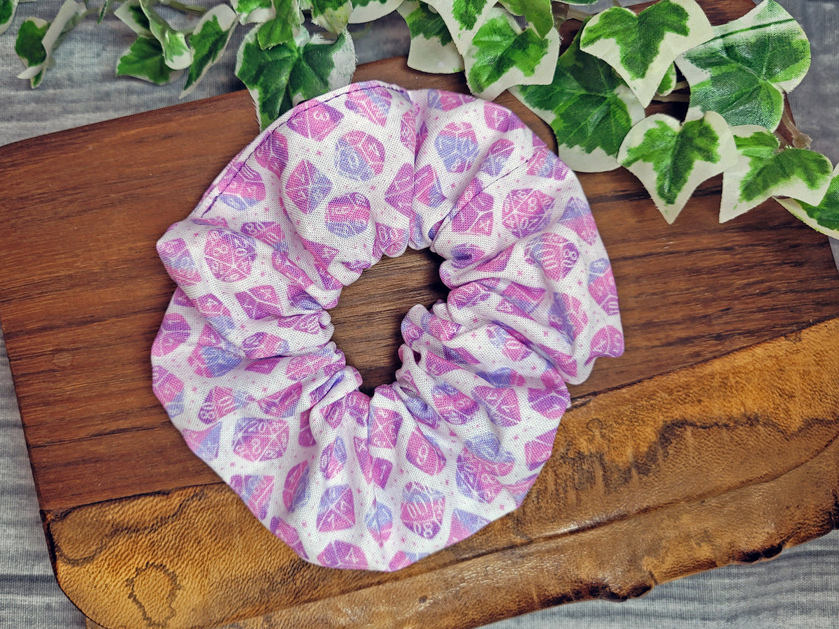 Pastell Dice Scrunchie