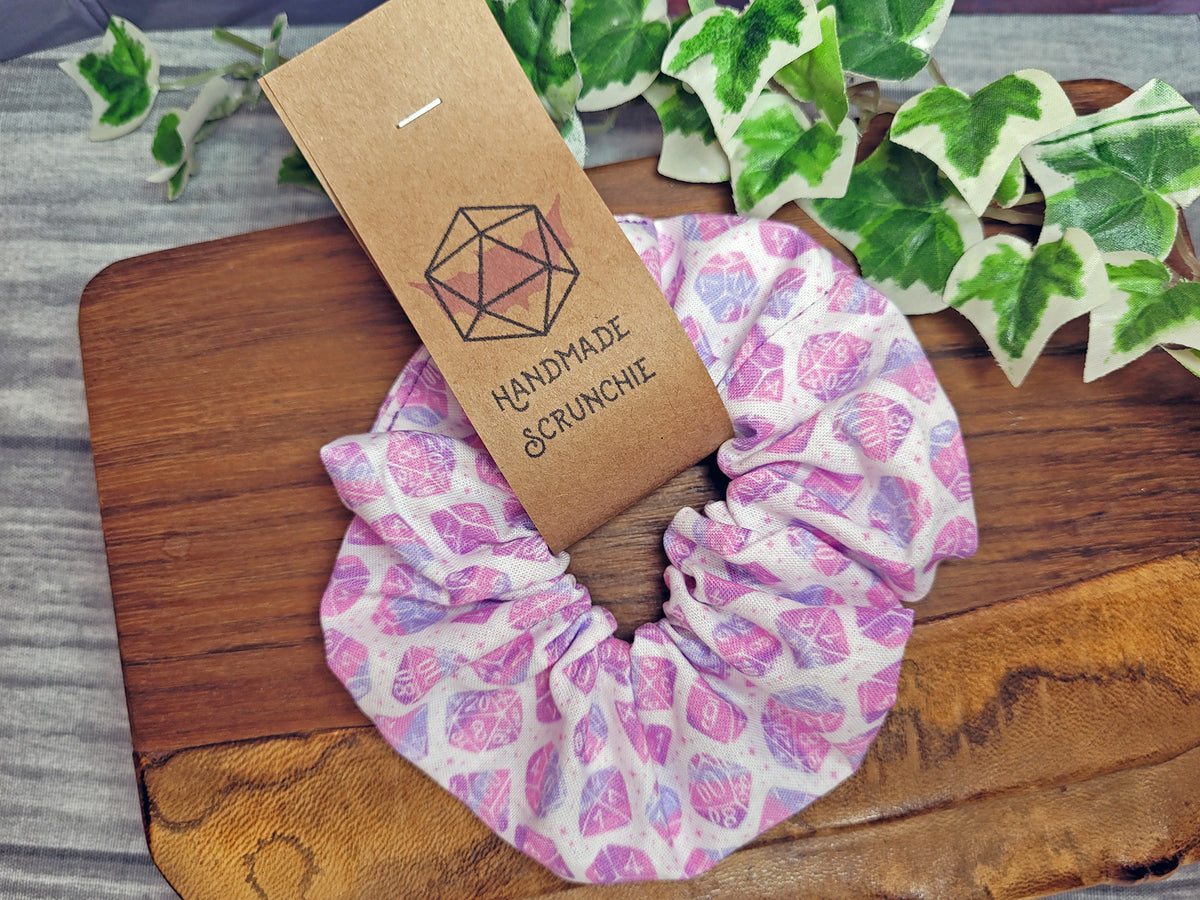 Pastell Dice Scrunchie