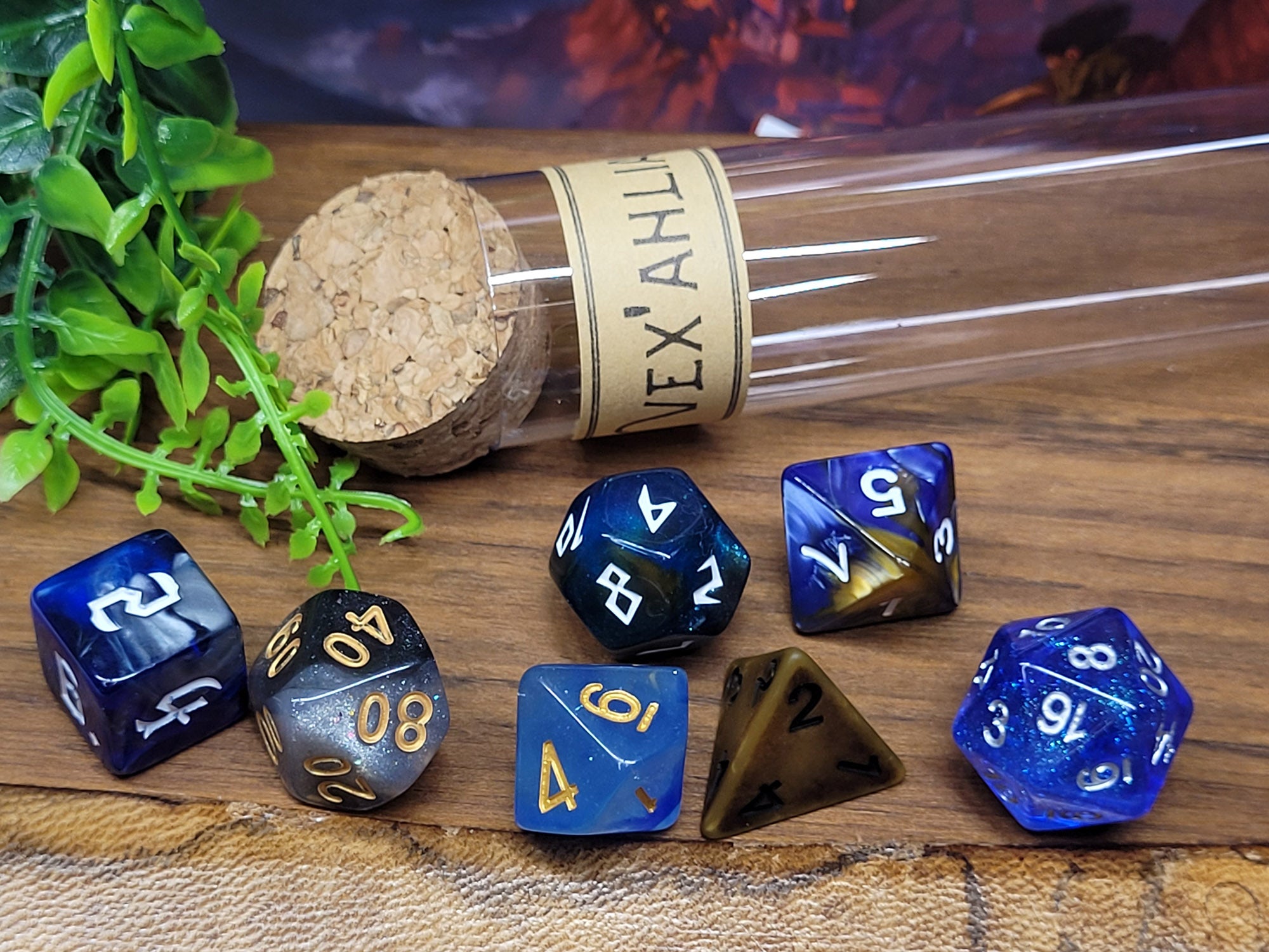 Nott the Brave dice set, dice for pen &amp; paper role play
