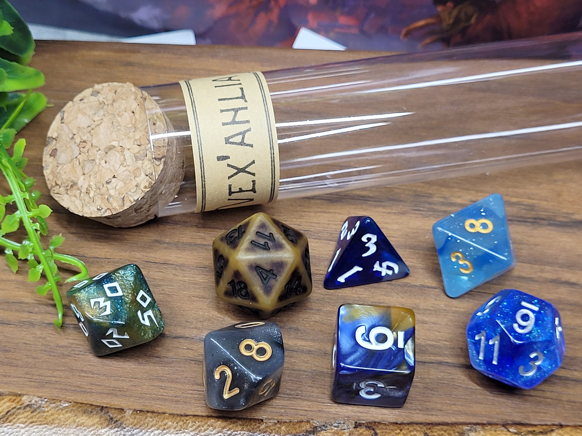 Nott the Brave dice set, dice for pen &amp; paper role play