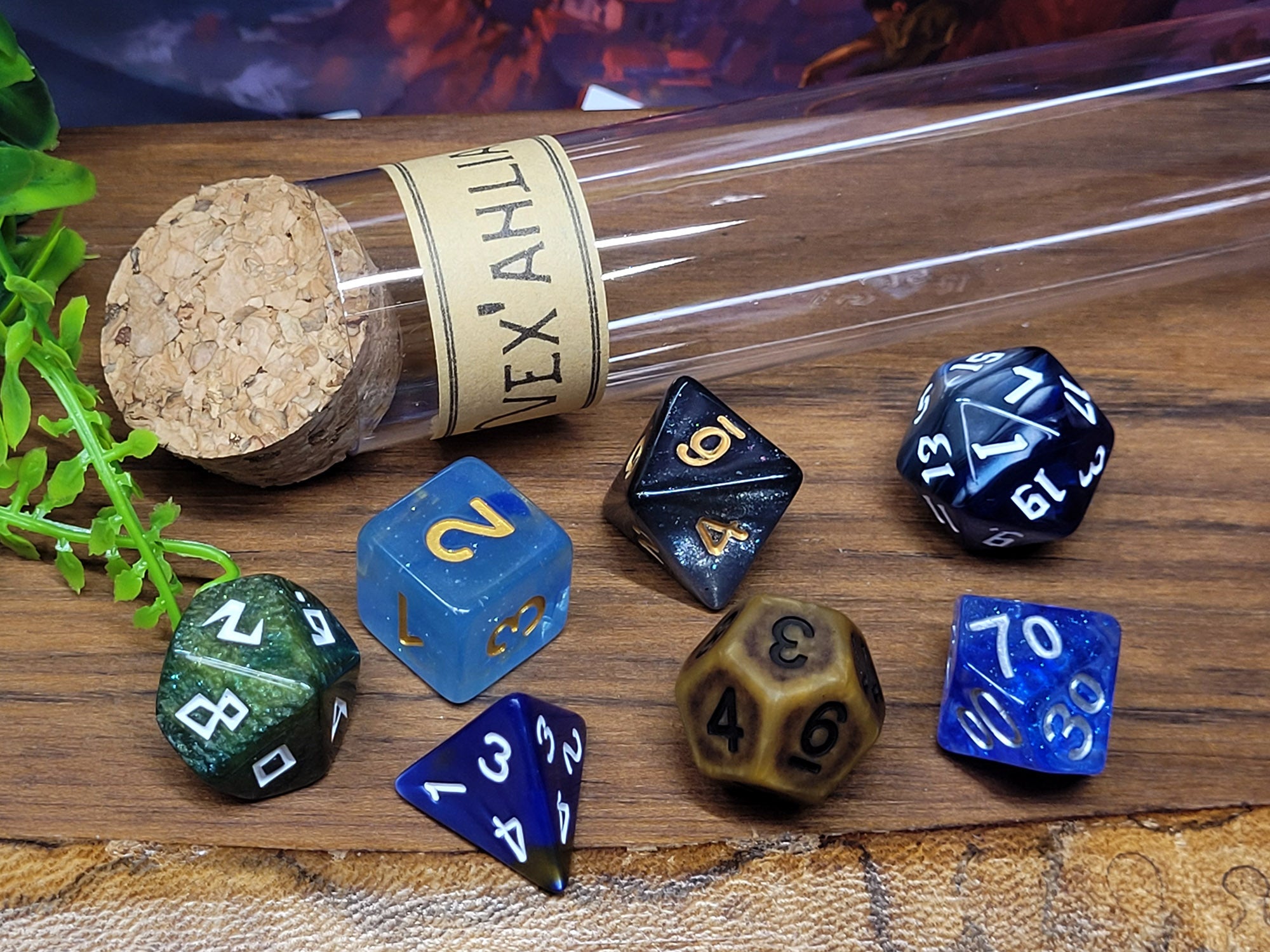 Nott the Brave dice set, dice for pen &amp; paper role play