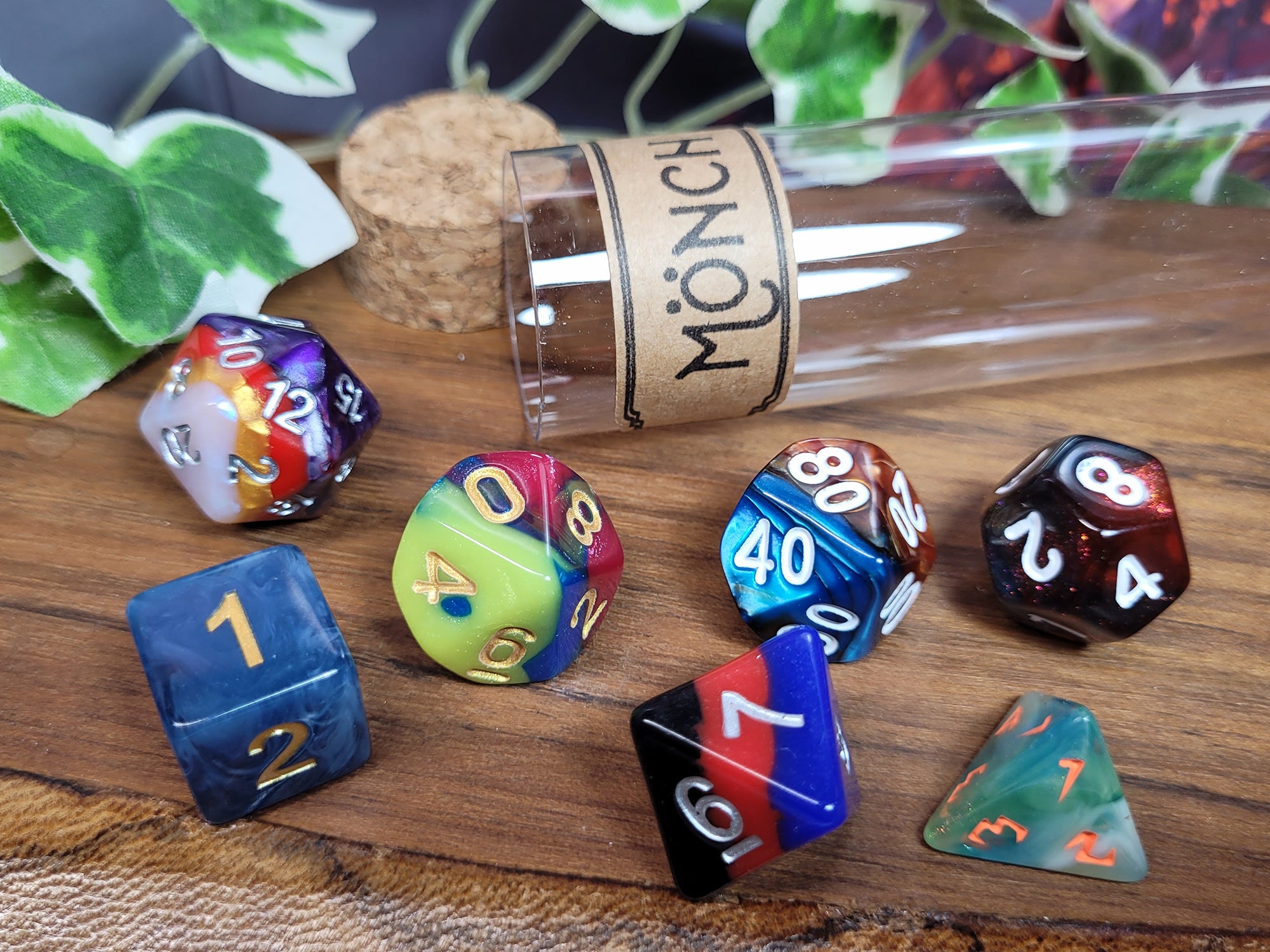 Monk Dice Set